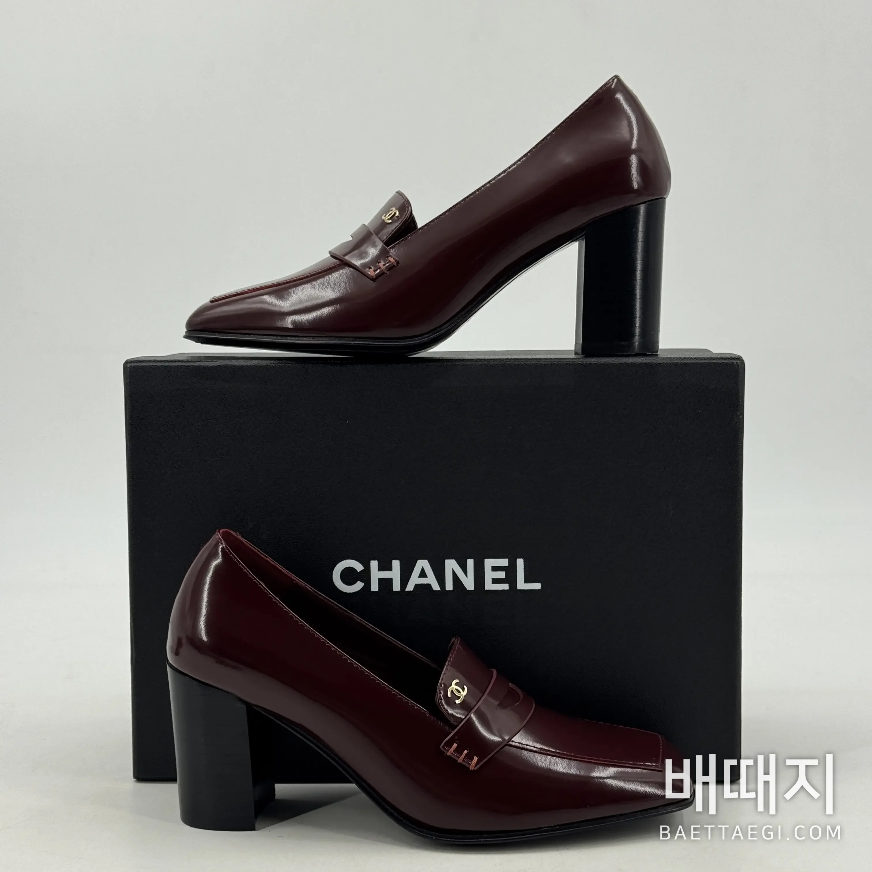 샤넬 카멜리아 플랫슈즈 검수사진 2