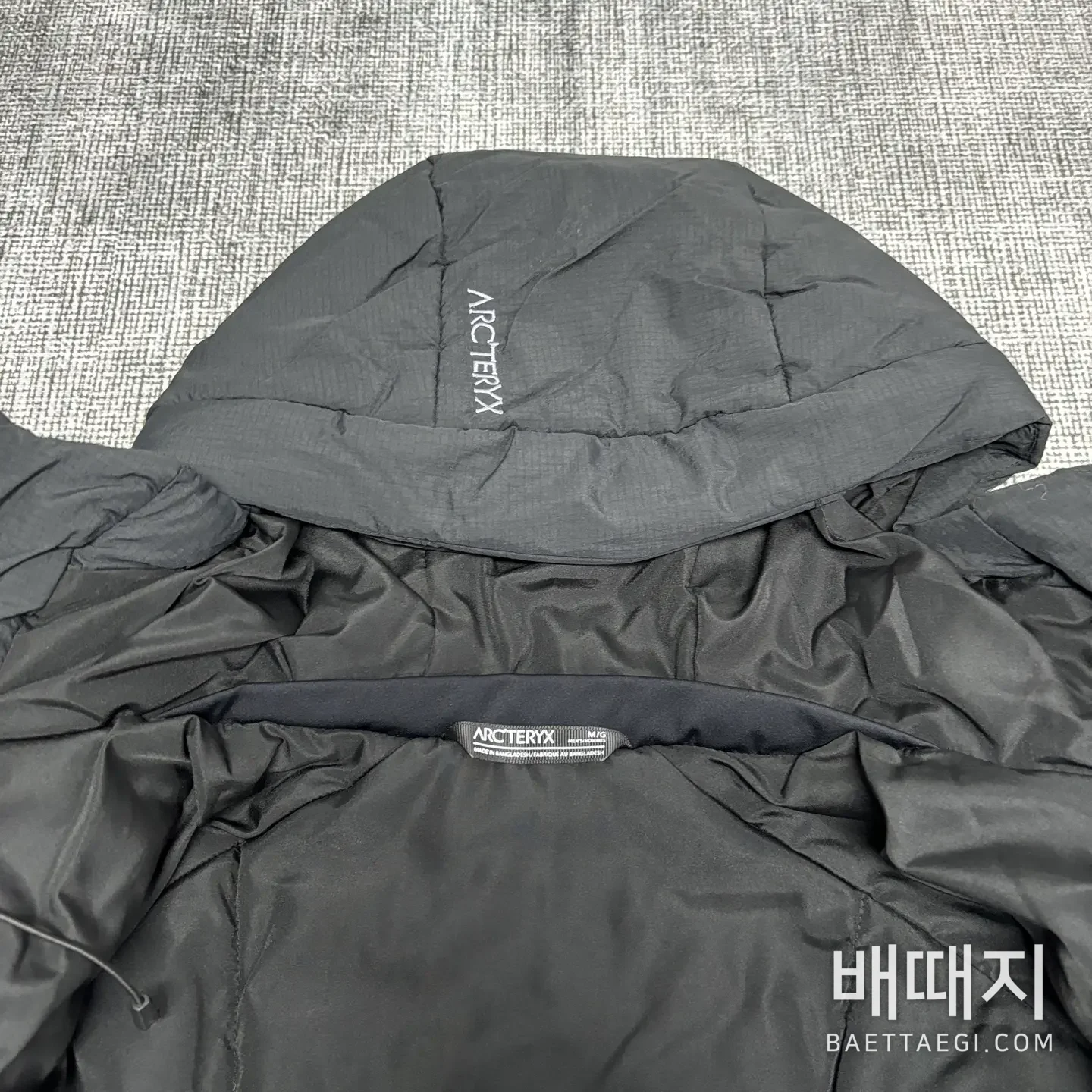 아크테릭스 [TZ] 아톰 LT 후디 2.0 블랙 200179 Arc'teryx Atom LT Hoodie 2.0 검수사진 3
