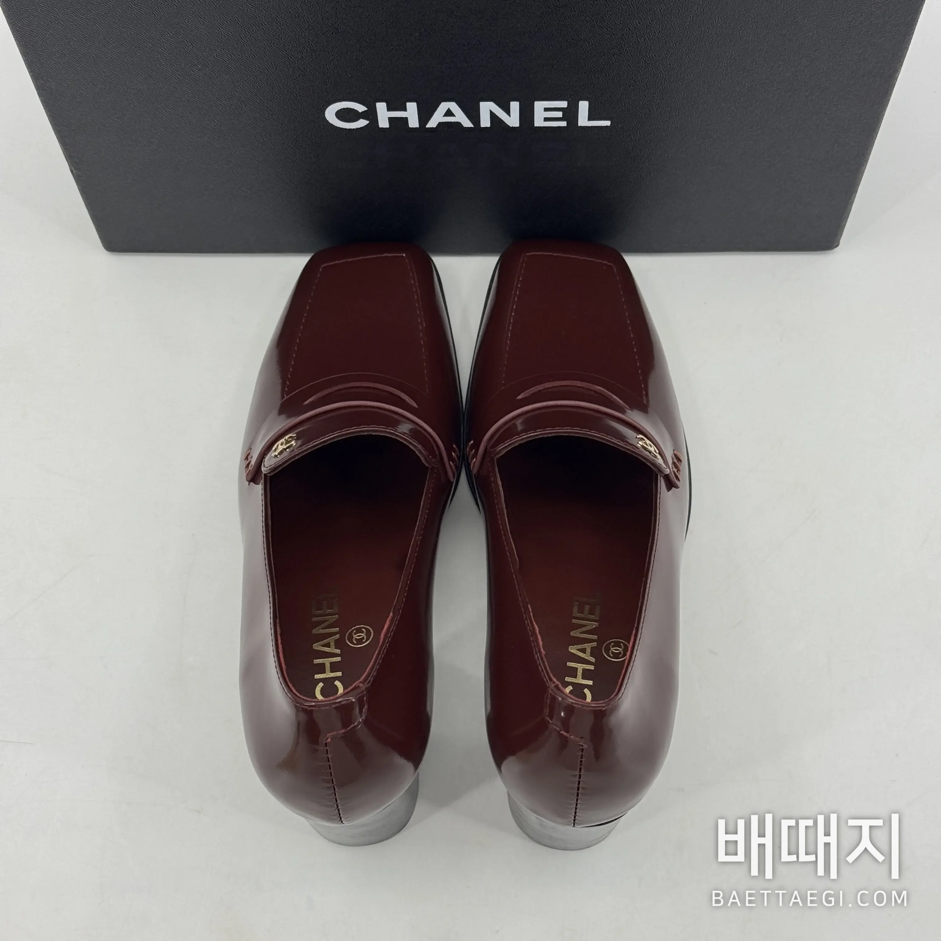 샤넬 카멜리아 플랫슈즈 검수사진 4