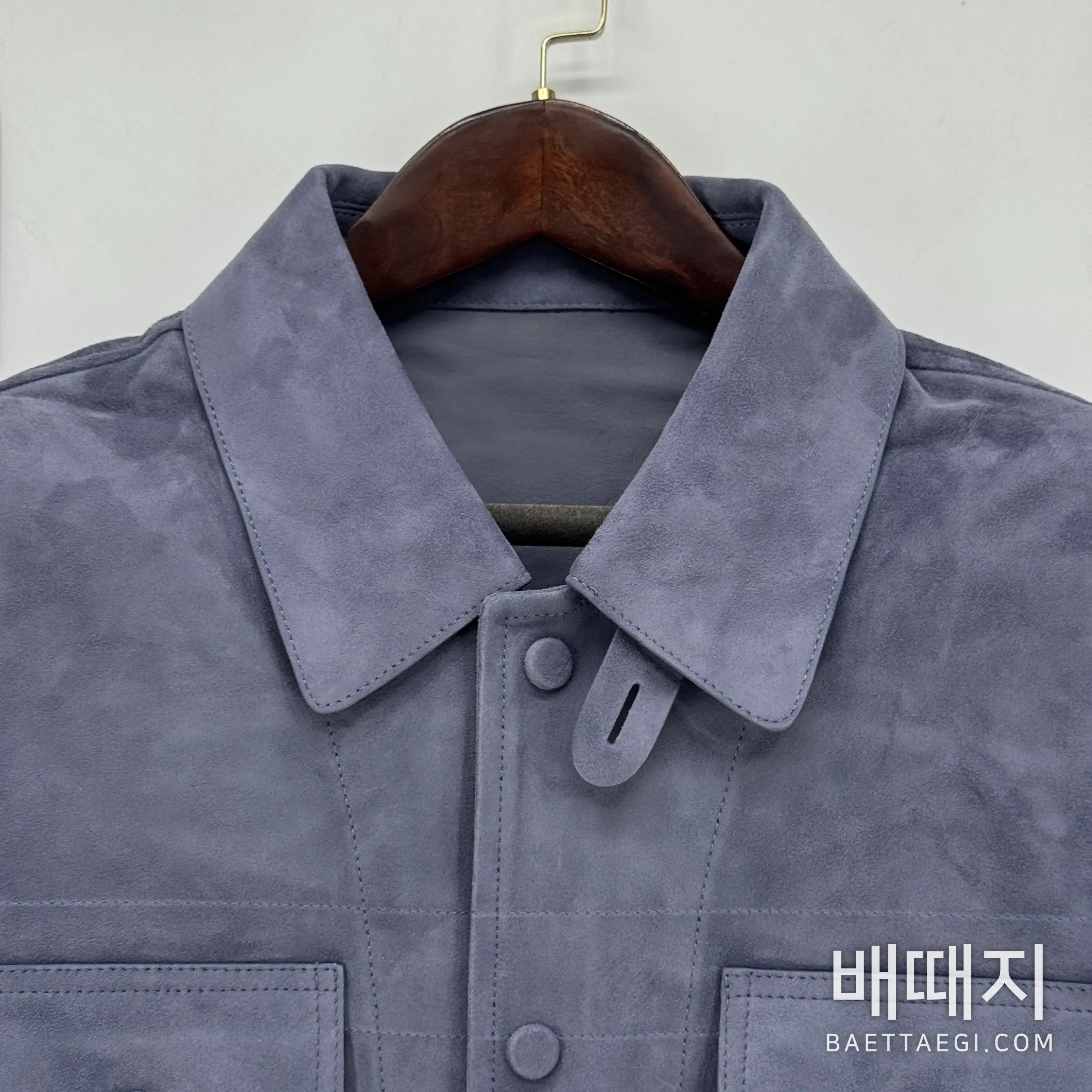 톰포드 투톤 스웨이드 램스킨 남성 자켓 검수사진 4