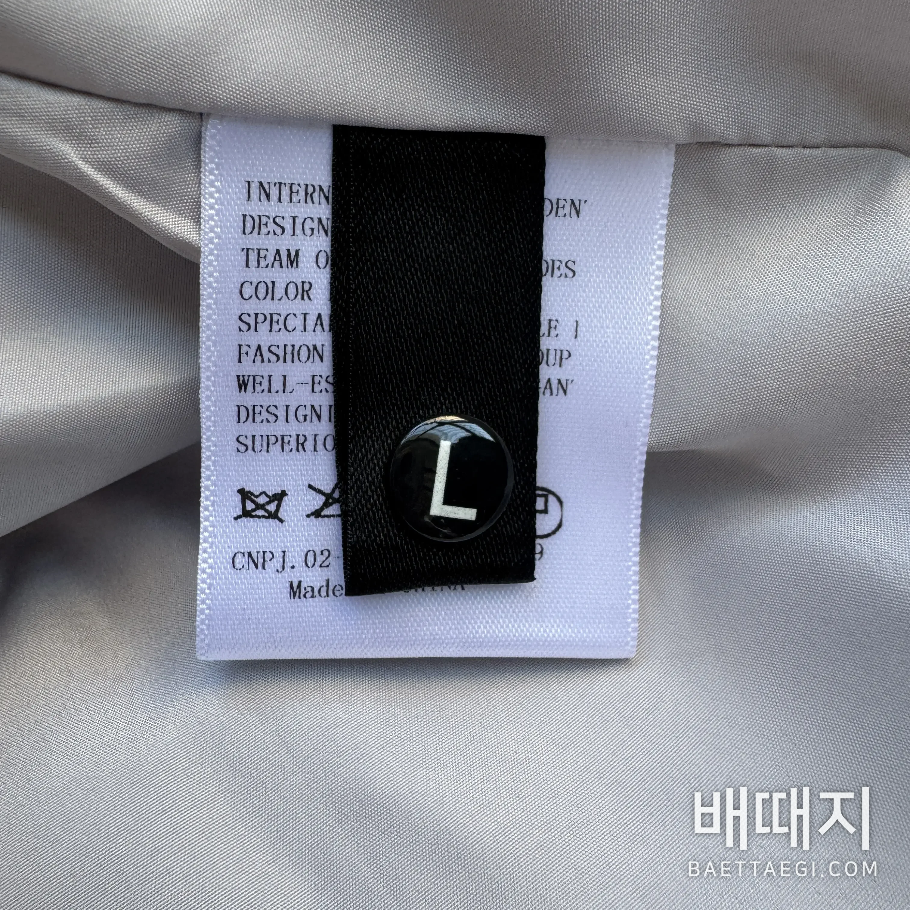 디올 골드 버튼 사이드 슬릿 A라인 미디 스커트 155967 검수사진 7