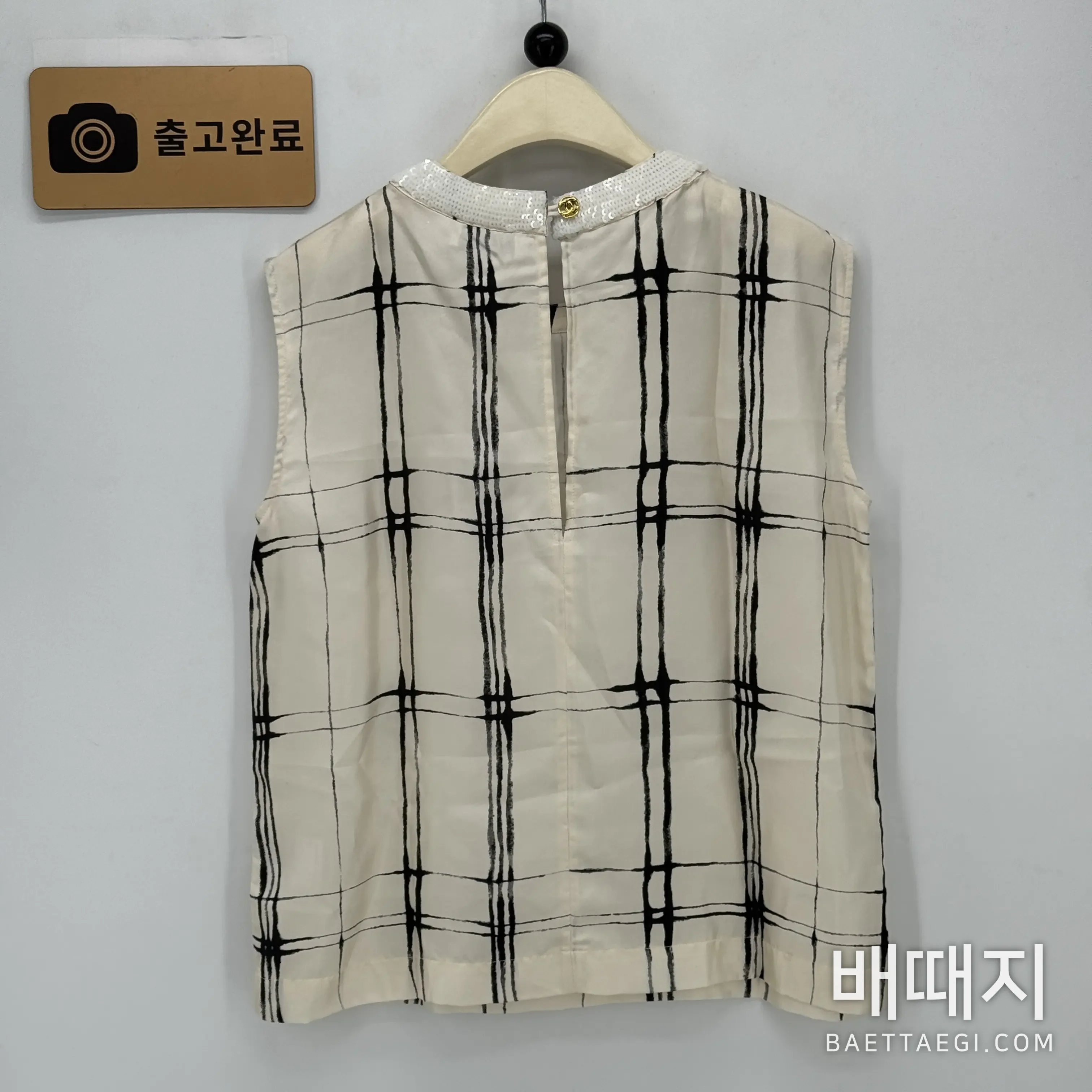 샤넬 여성 반팔 티셔츠 검수사진 4