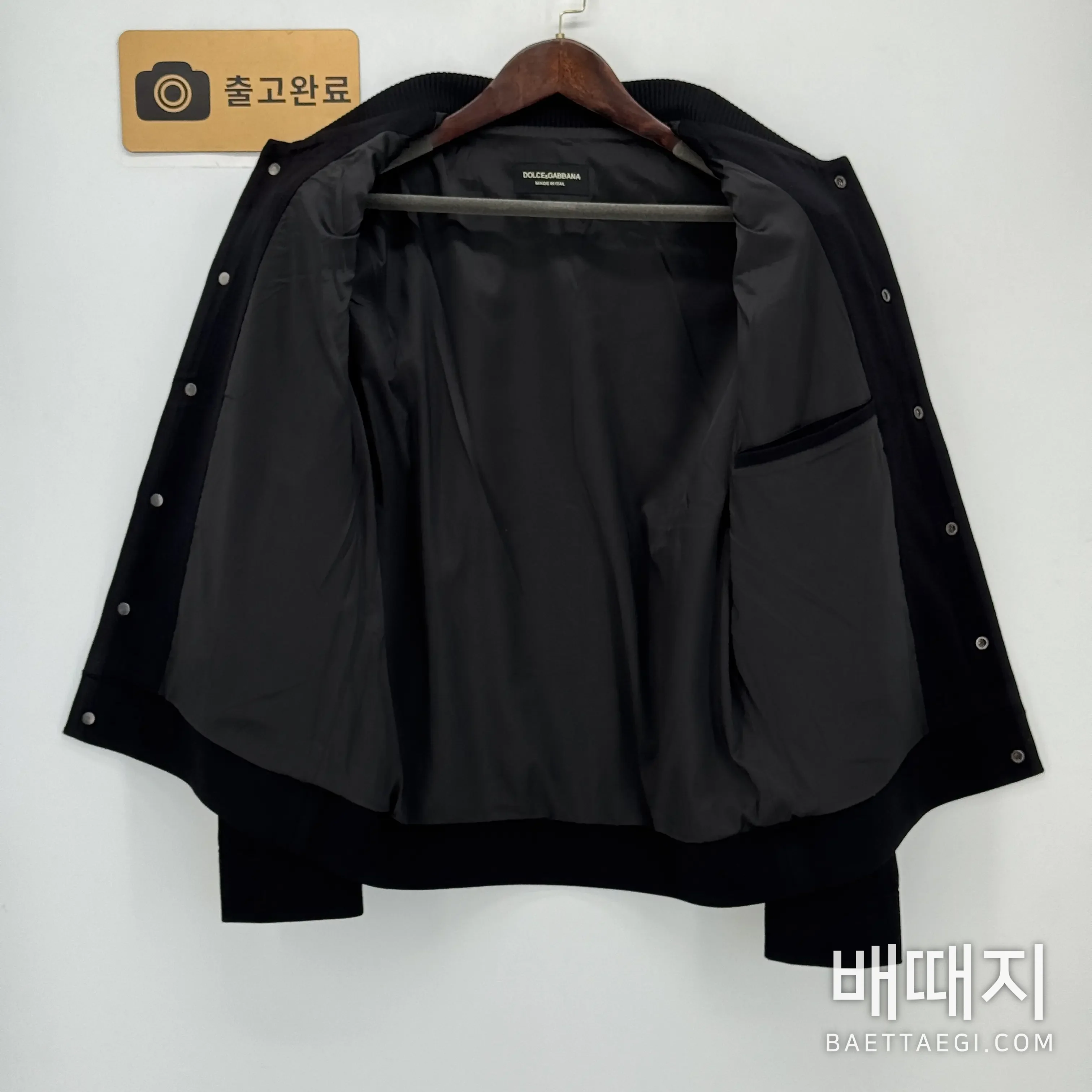 돌체앤가바나 패치워크 울 자켓 169818 검수사진 6
