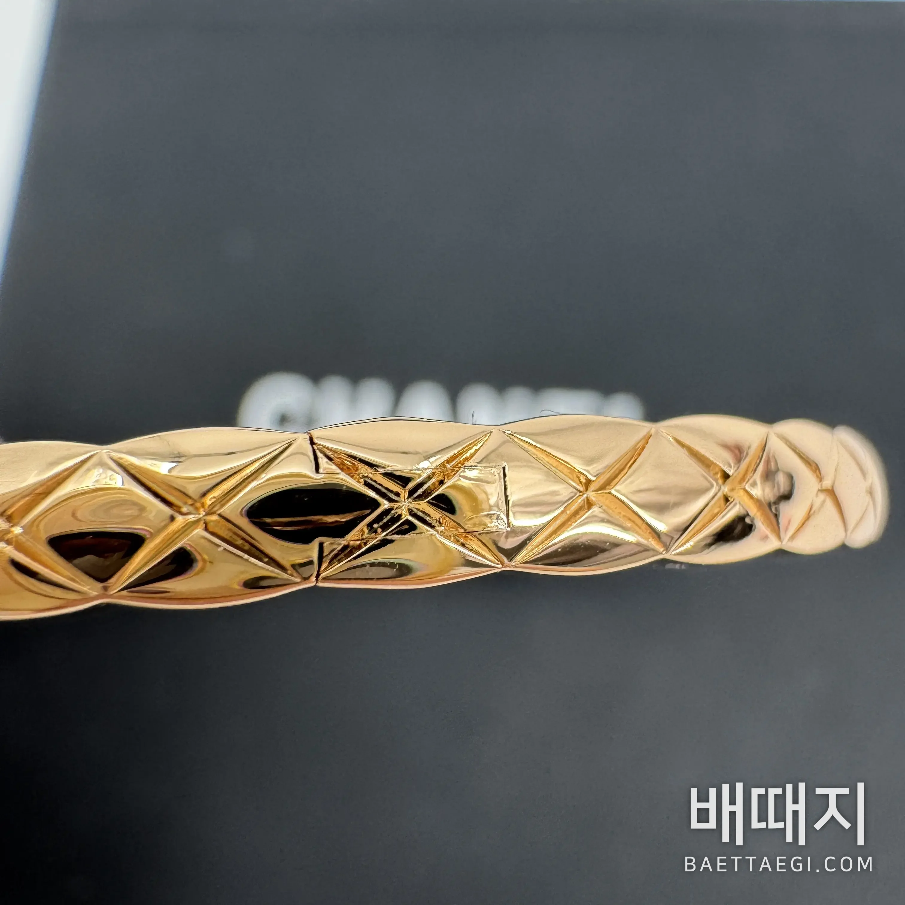 샤넬 코코 크러쉬 슬림 뱅글 팔찌 검수사진 3