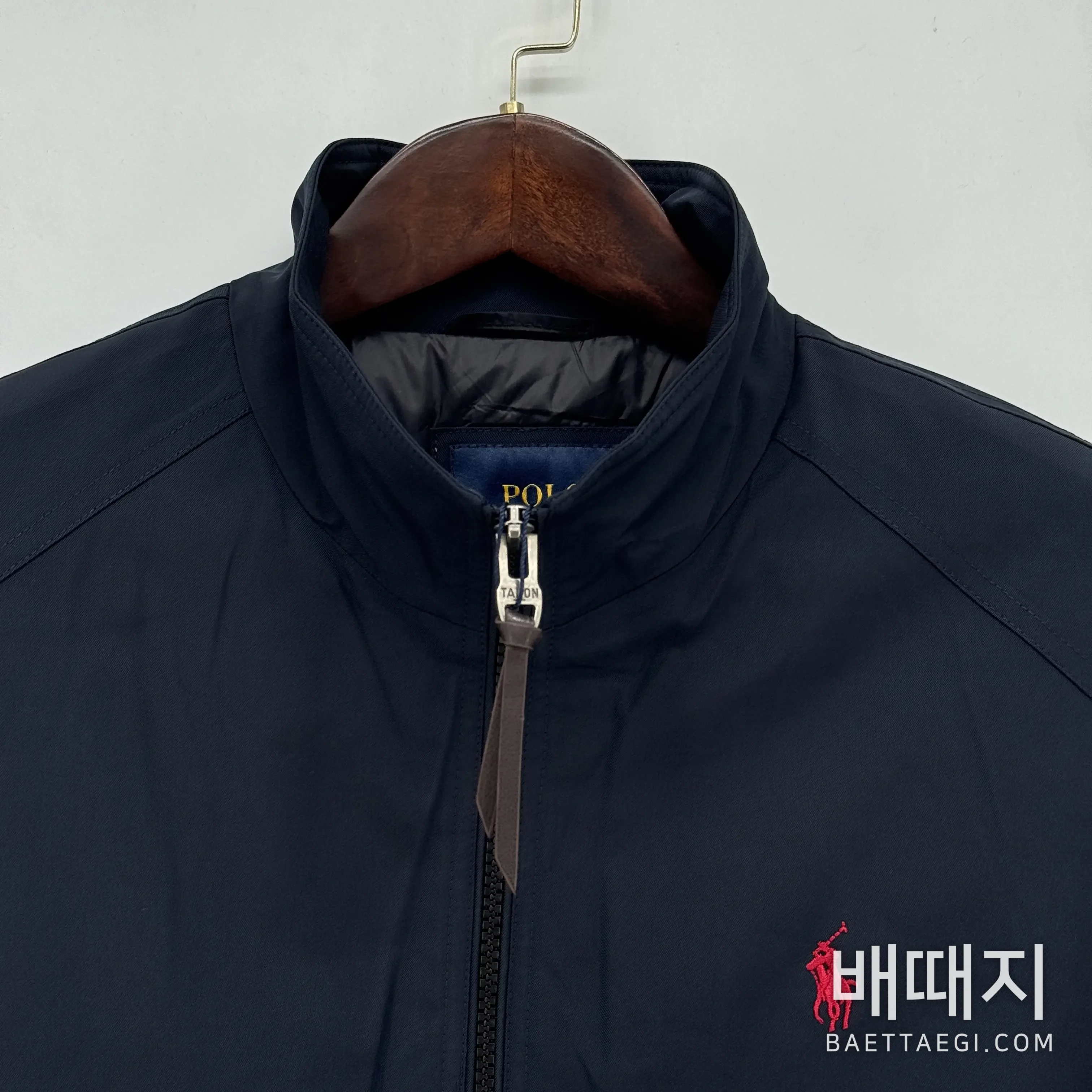 폴로 스탠드 카라 다운 봄버 남성 자켓 205950 검수사진 6