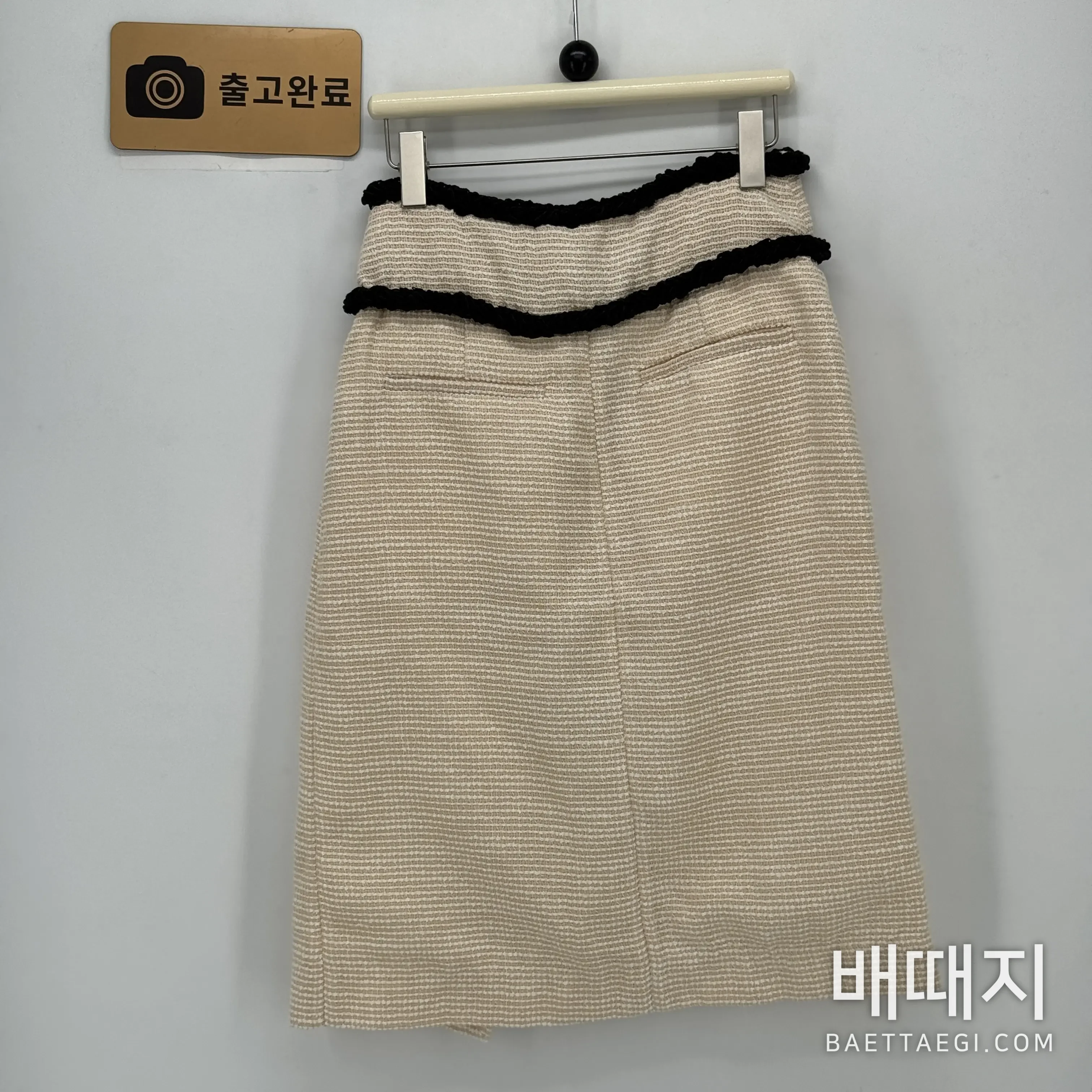 샤넬 미디 스커트 검수사진 4
