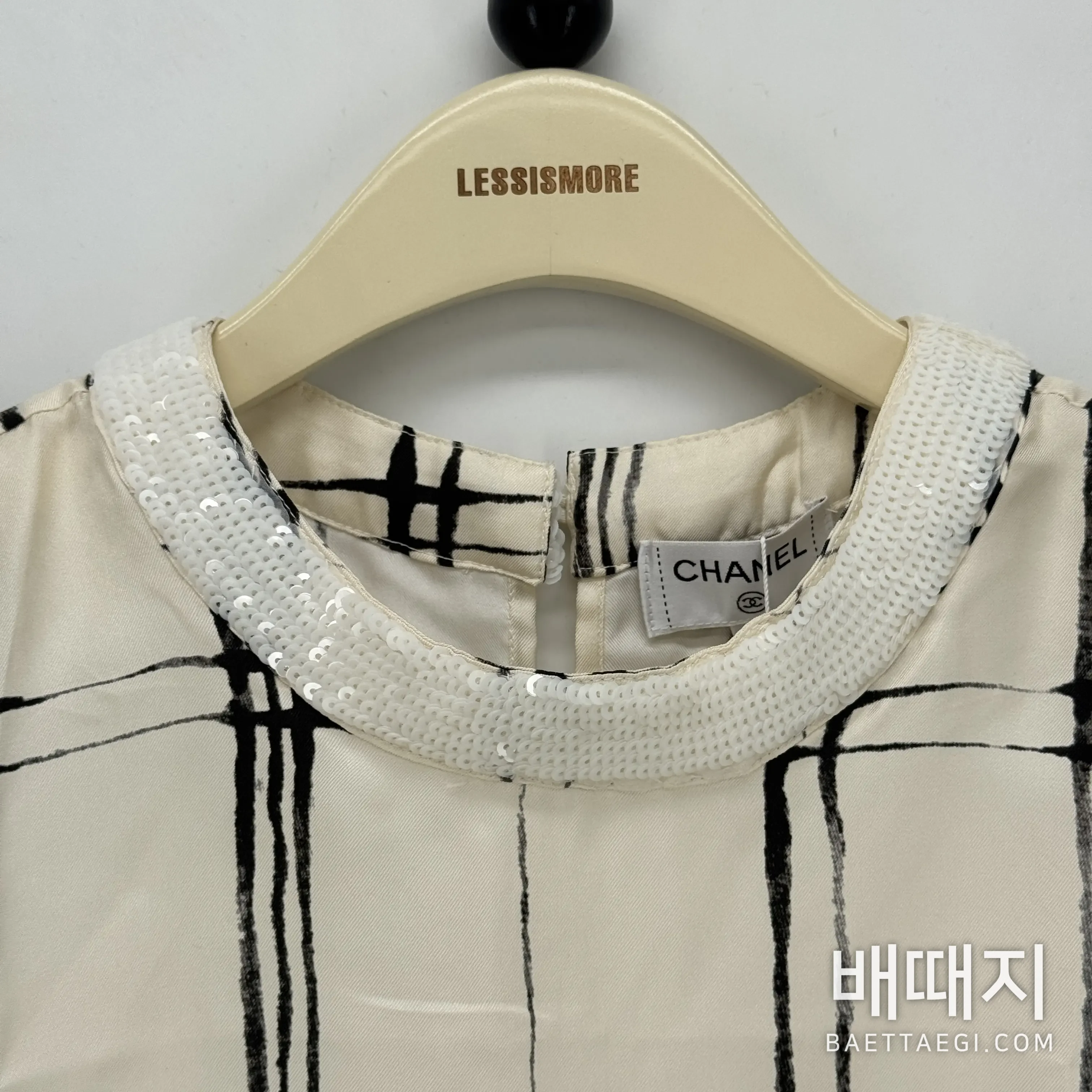 샤넬 여성 반팔 티셔츠 검수사진 2