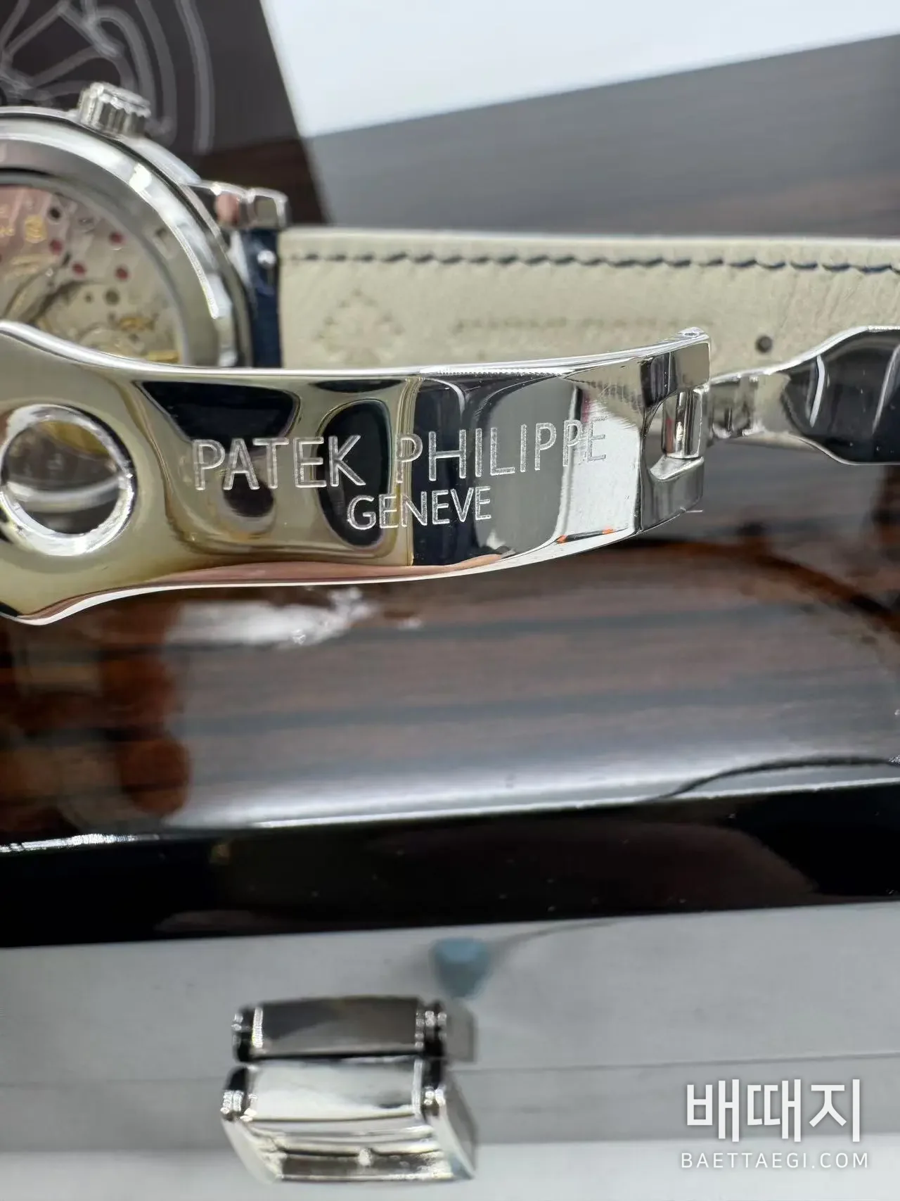 파텍필립 프리미엄 워치 다이아 자동 레플리카 44002 Patek Philippe 검수사진 10
