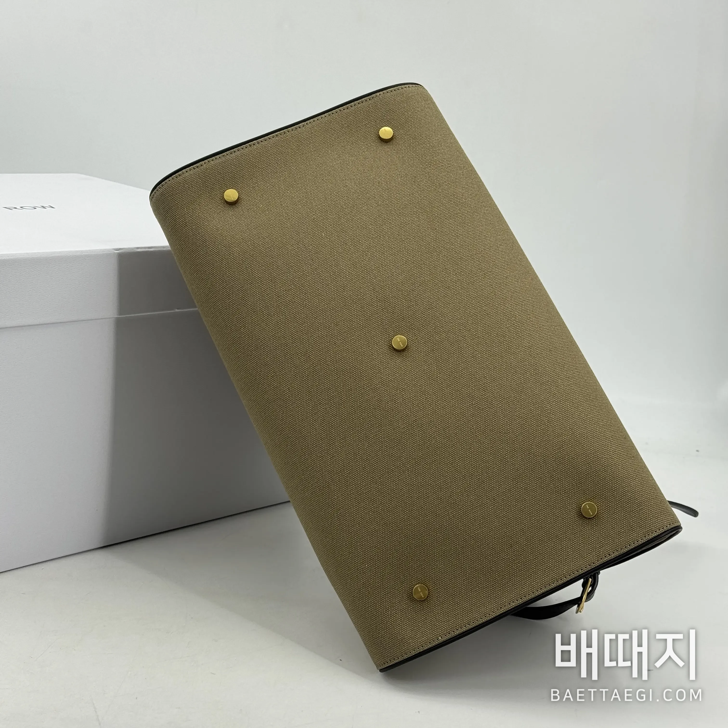 더로우 마고 15 캔버스 가죽 스트랩 가방 검수사진 4