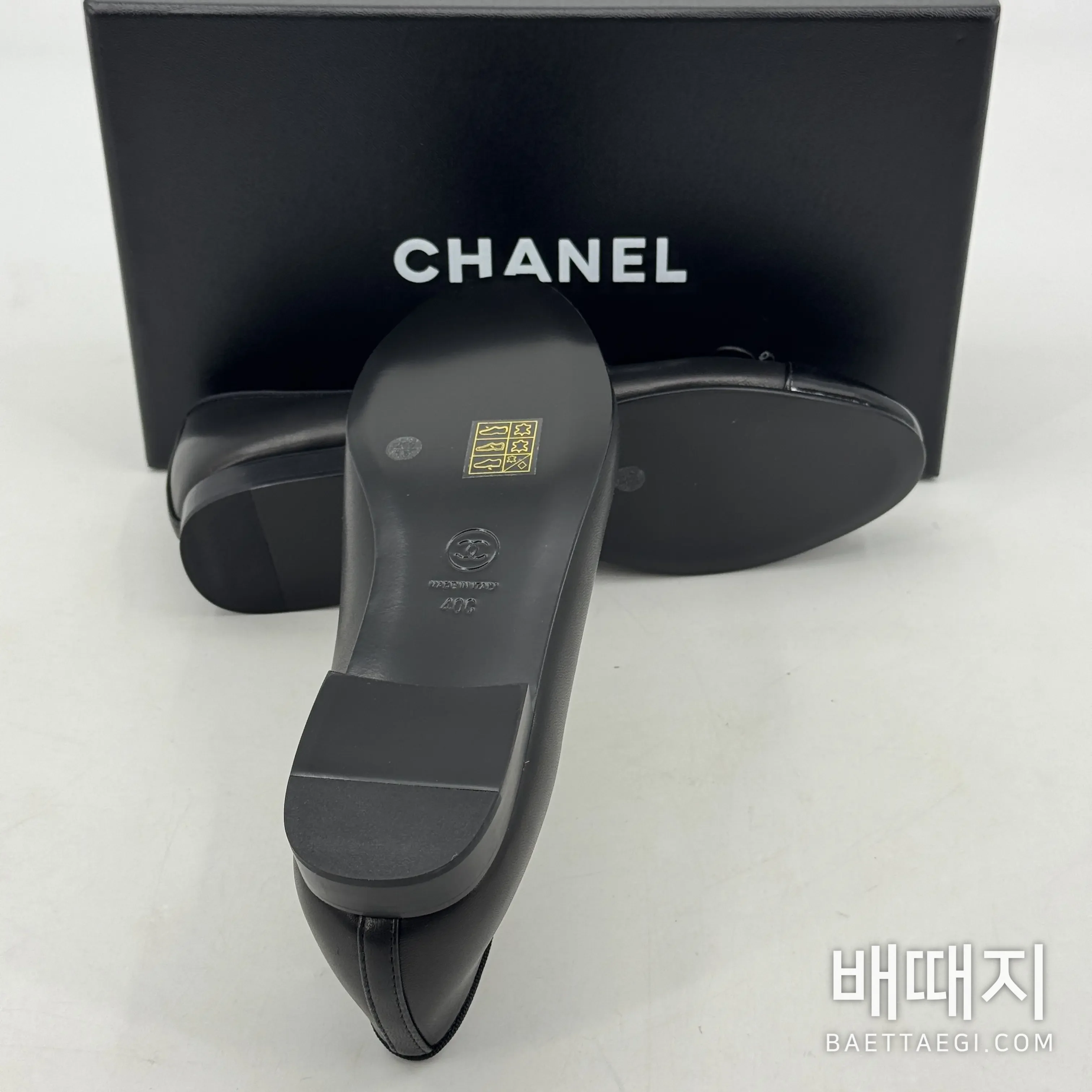 샤넬 클래식 보우 발레 플랫슈즈 95267 검수사진 6