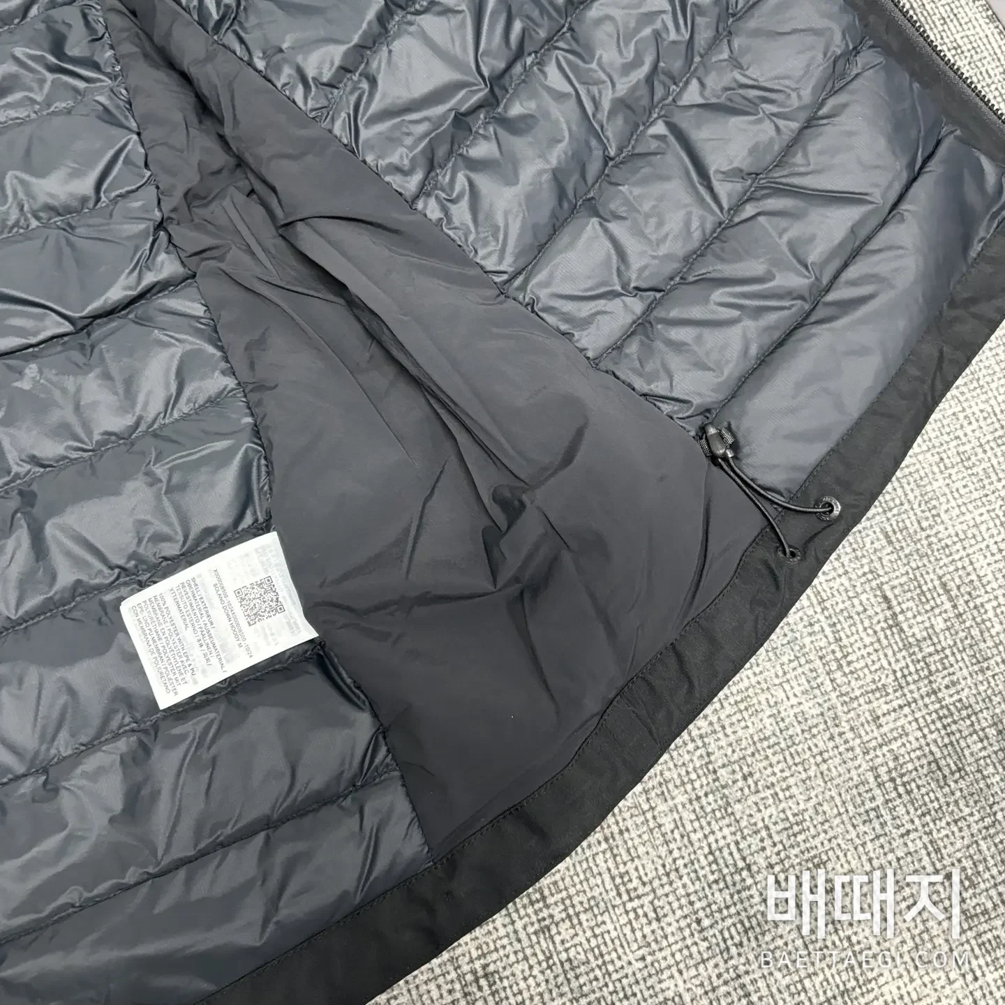 아크테릭스 [XF] 솔라노 다운 후디 블랙 206906 Arc'teryx Solano Down Hoody 검수사진 4
