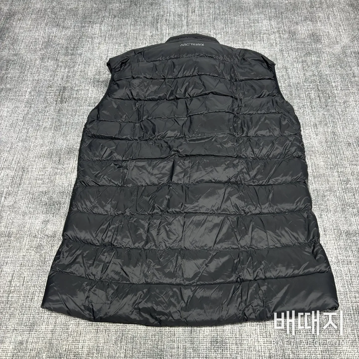 아크테릭스 [TZ] 세리움 베스트 블랙 실버 200170 Arc'teryx Cerium Vest Black 검수사진 2