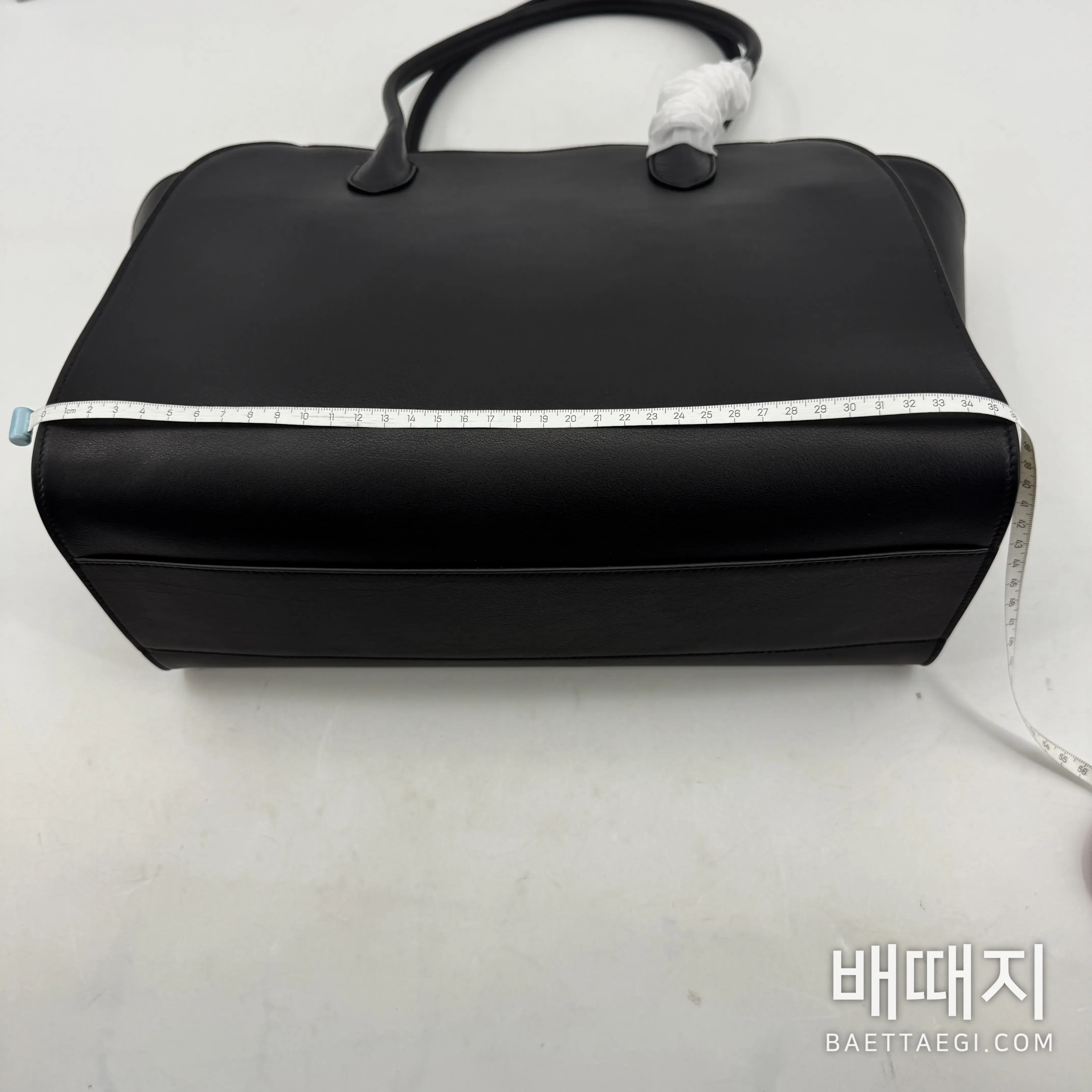 더로우 머니 14 인치 PU 가죽 가방 75302 검수사진 14