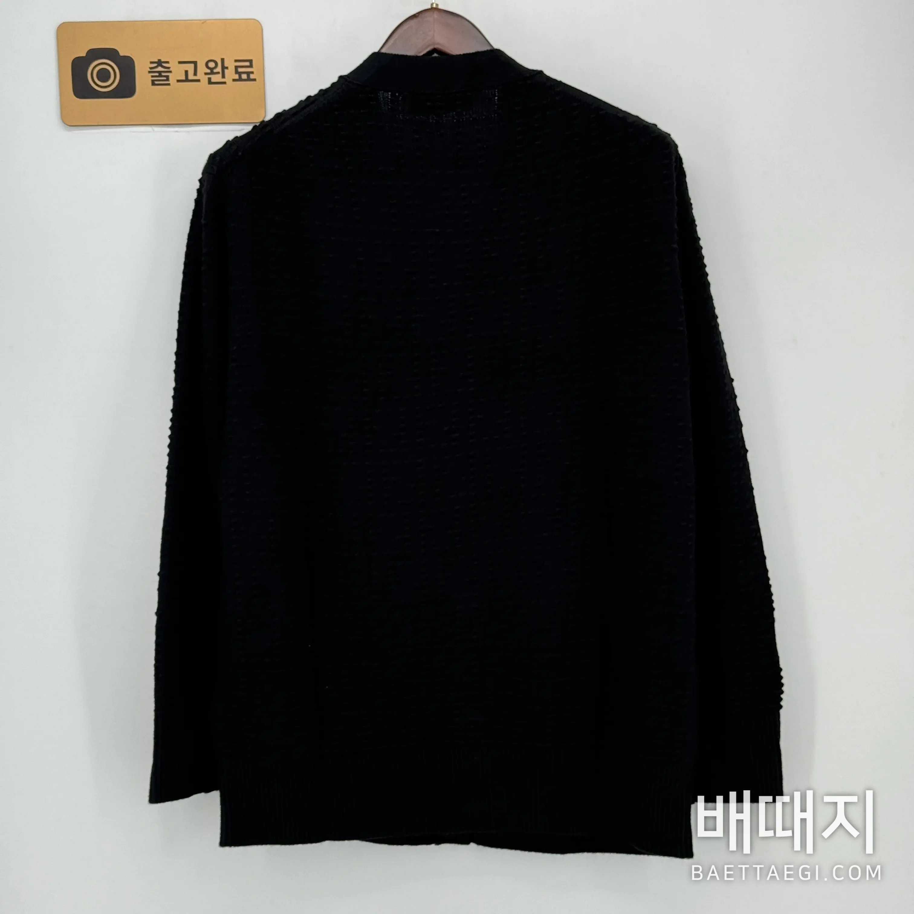 펜디 FF 모노그램 울 캐시미어 가디건 검수사진 5