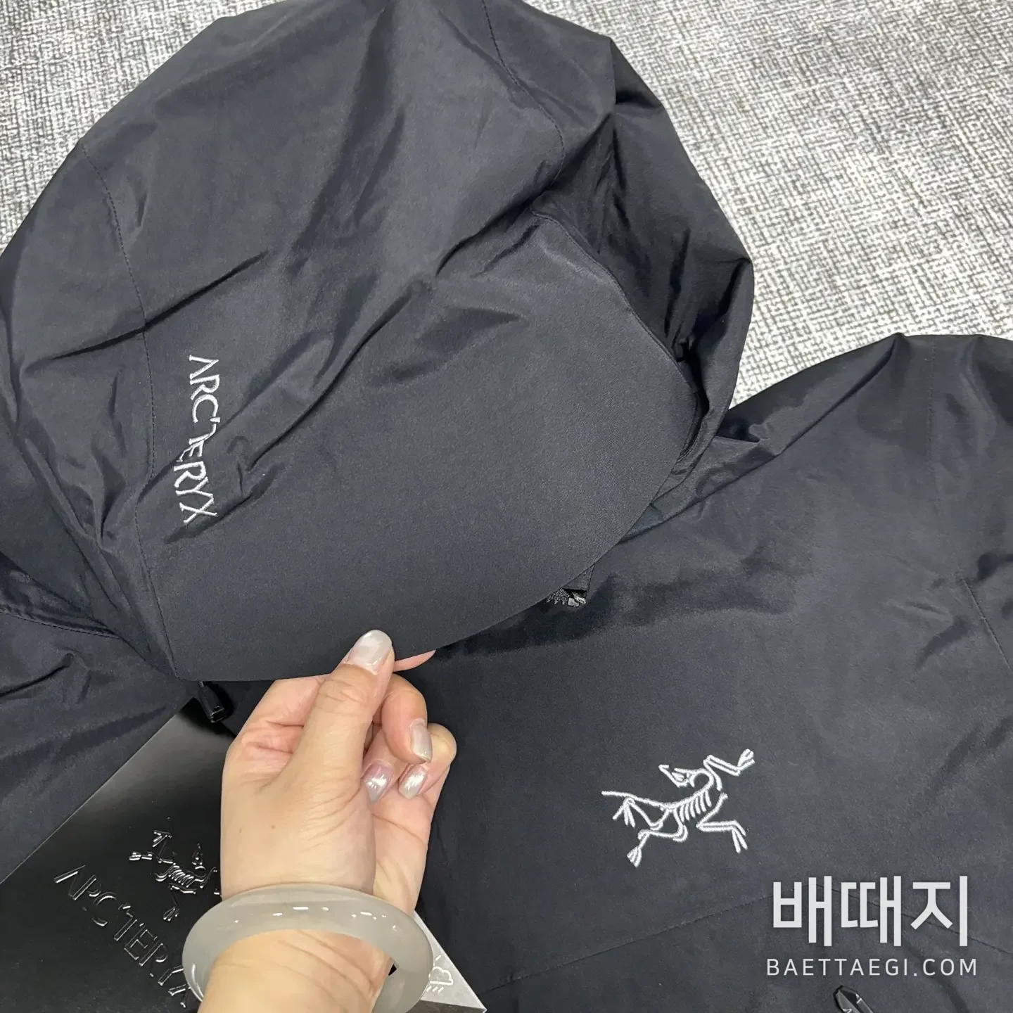 아크테릭스 [XF] 베타 라이트웨이트 블랙 205906 Arc'teryx Beta Lightweight 검수사진 5