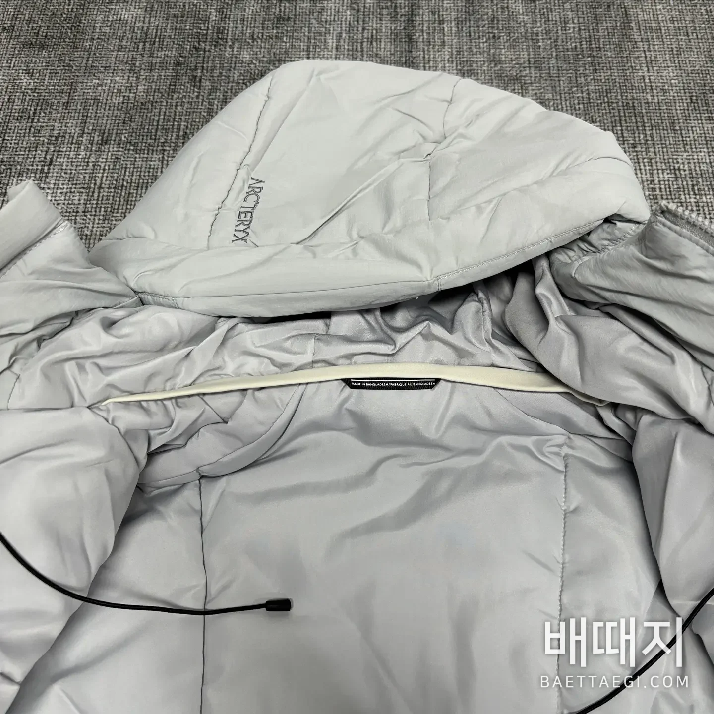 아크테릭스 [TZ] 아톰 LT 후디 2.0 보이드 그레이 200182 Arc'teryx Atom LT Hoodie 2.0 검수사진 3