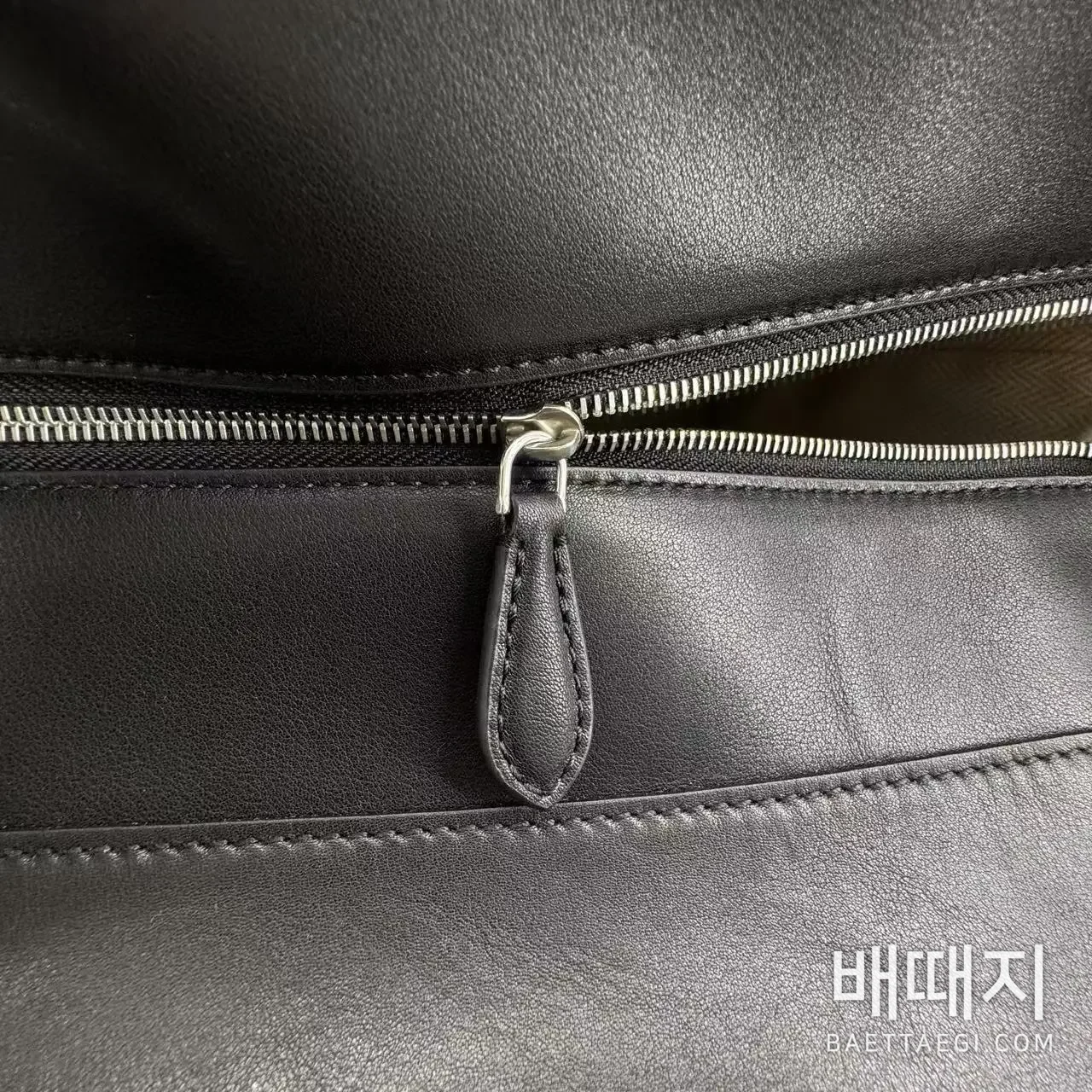더로우 머니 14 인치 PU 가죽 가방 75302 검수사진 7