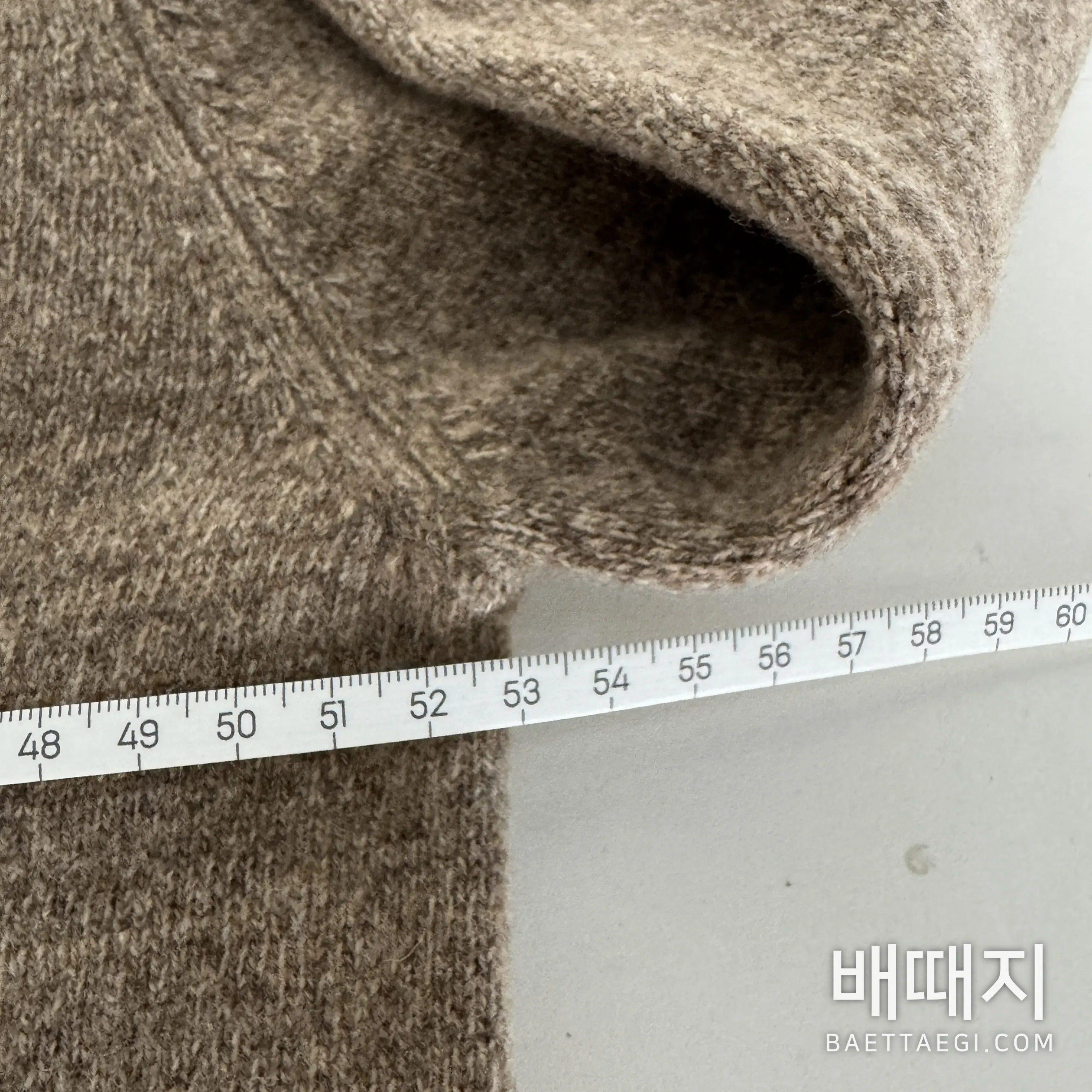 로로피아나 긴팔 양모 검수사진 8