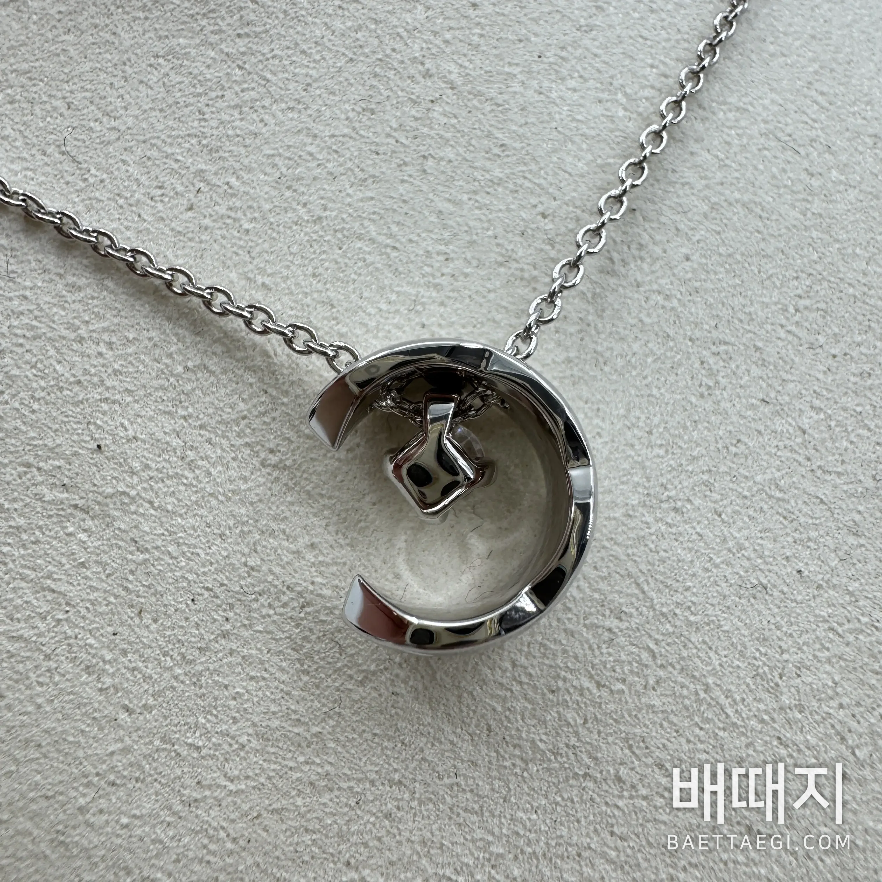 샤넬 코코 크러시 달 장식 목걸이 178424 검수사진 4
