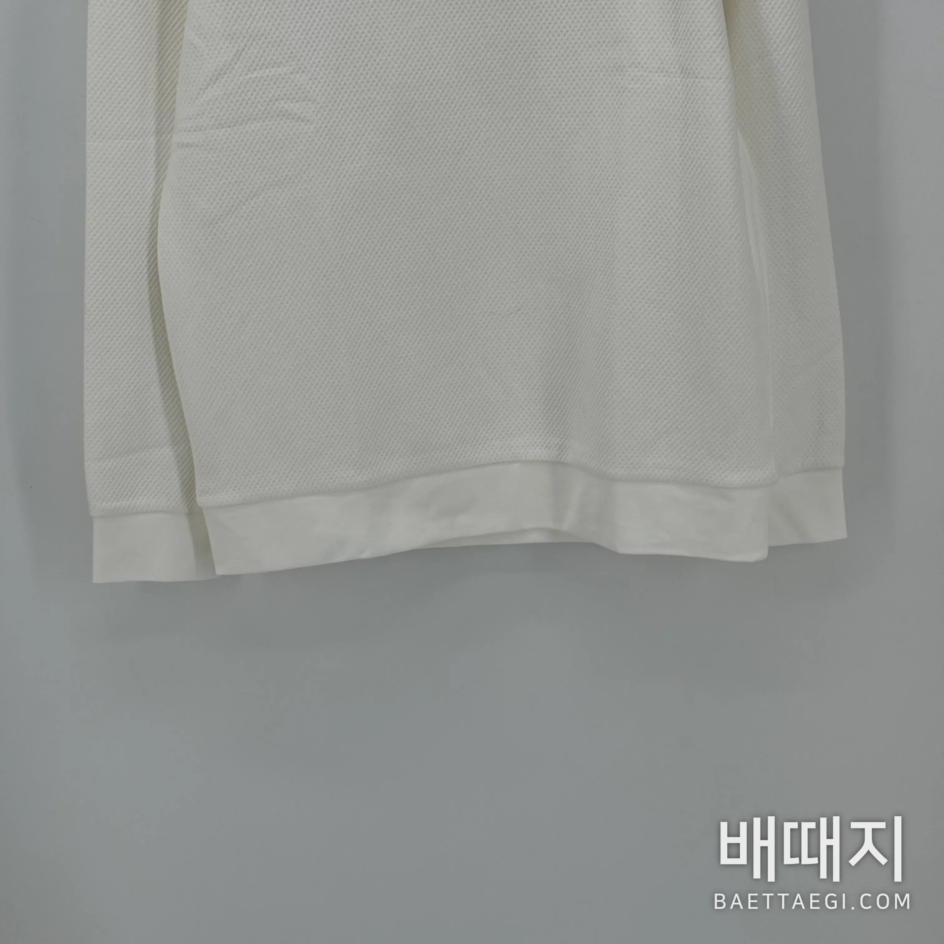 톰브라운 파인애플 패턴 에어코튼 크루넥 긴팔셔츠 검수사진 3