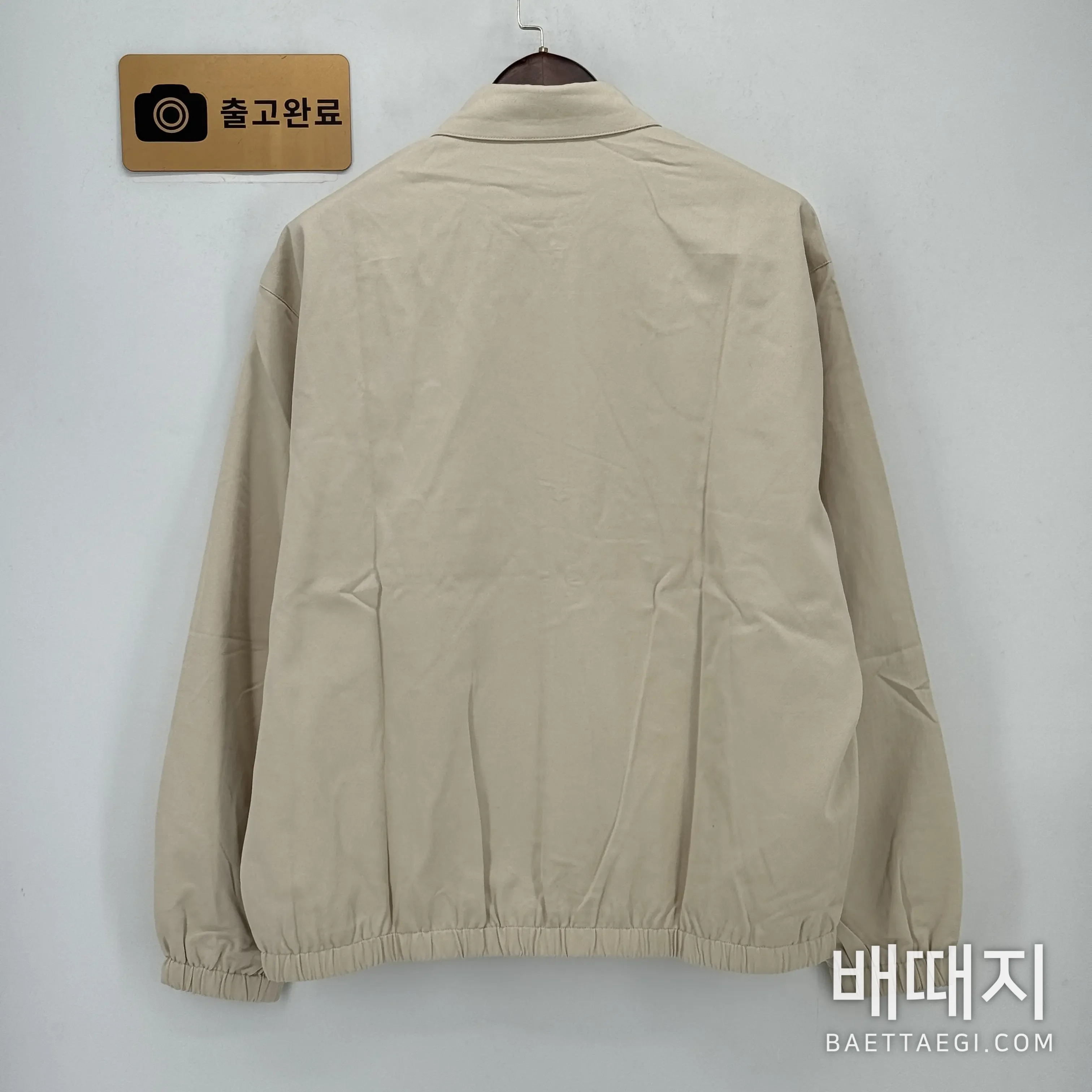 루이비통 가죽 라벨 트윌 남성 자켓 검수사진 4