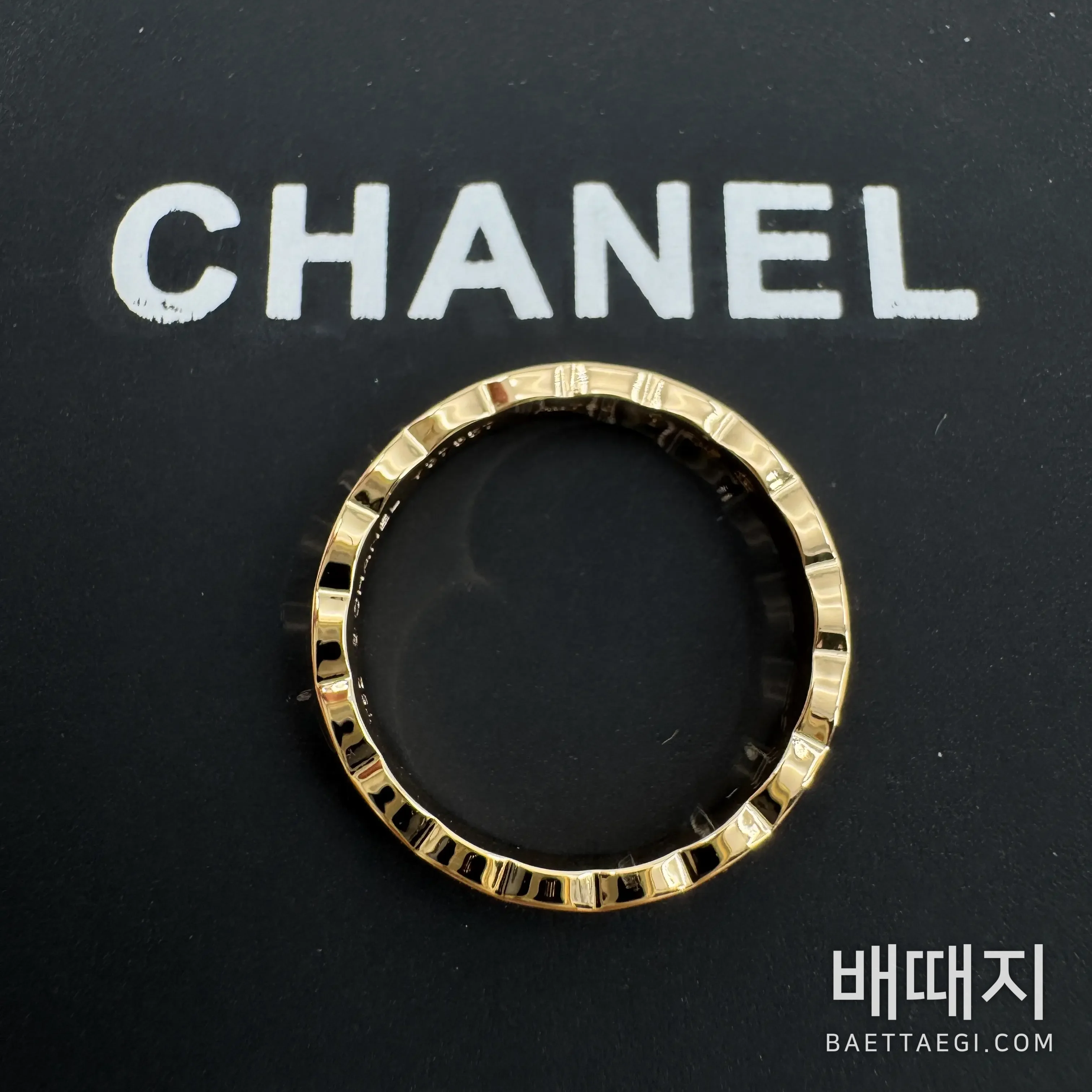 샤넬 코코 크러쉬 반지 (미니) 검수사진 4