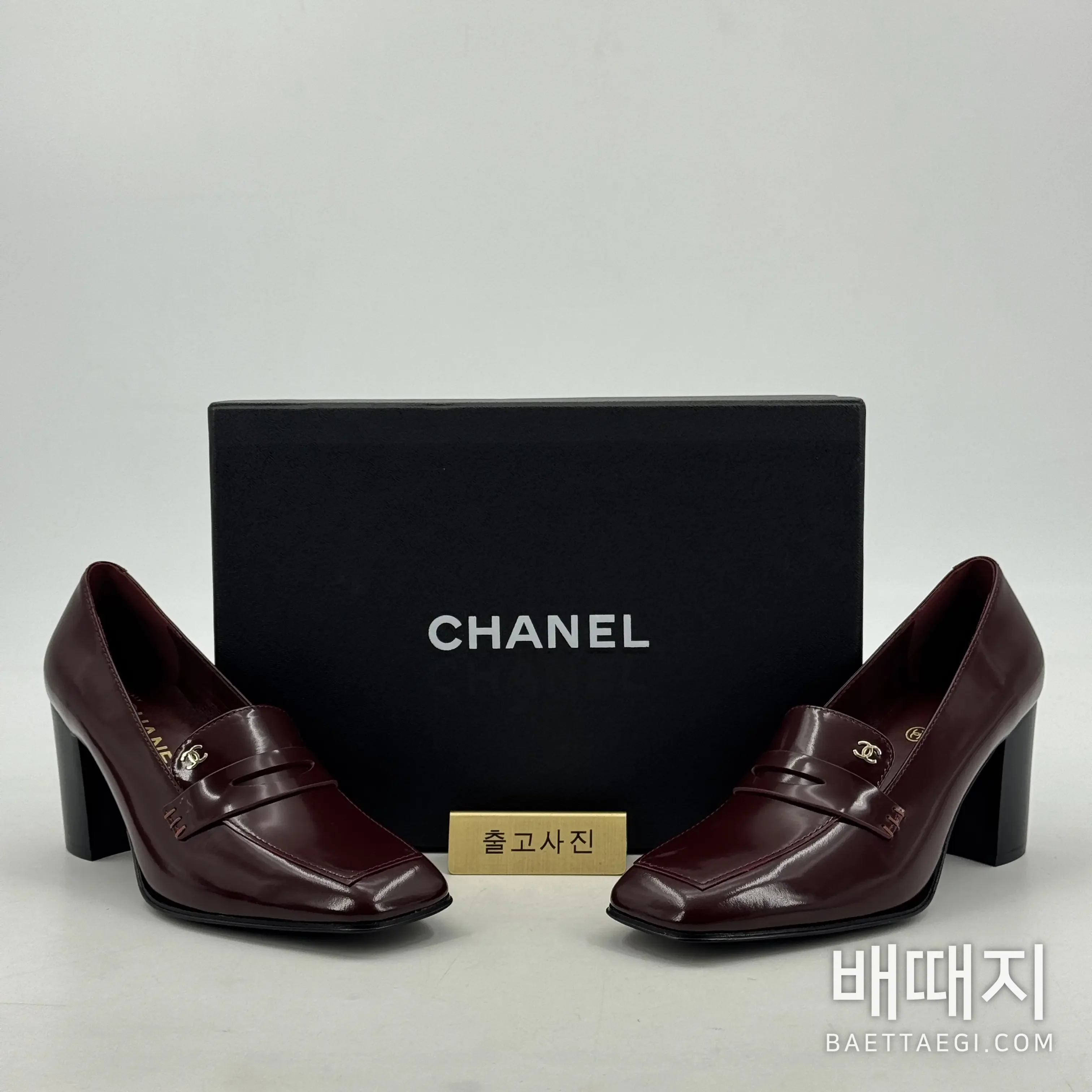 샤넬 카멜리아 플랫슈즈 검수사진 1