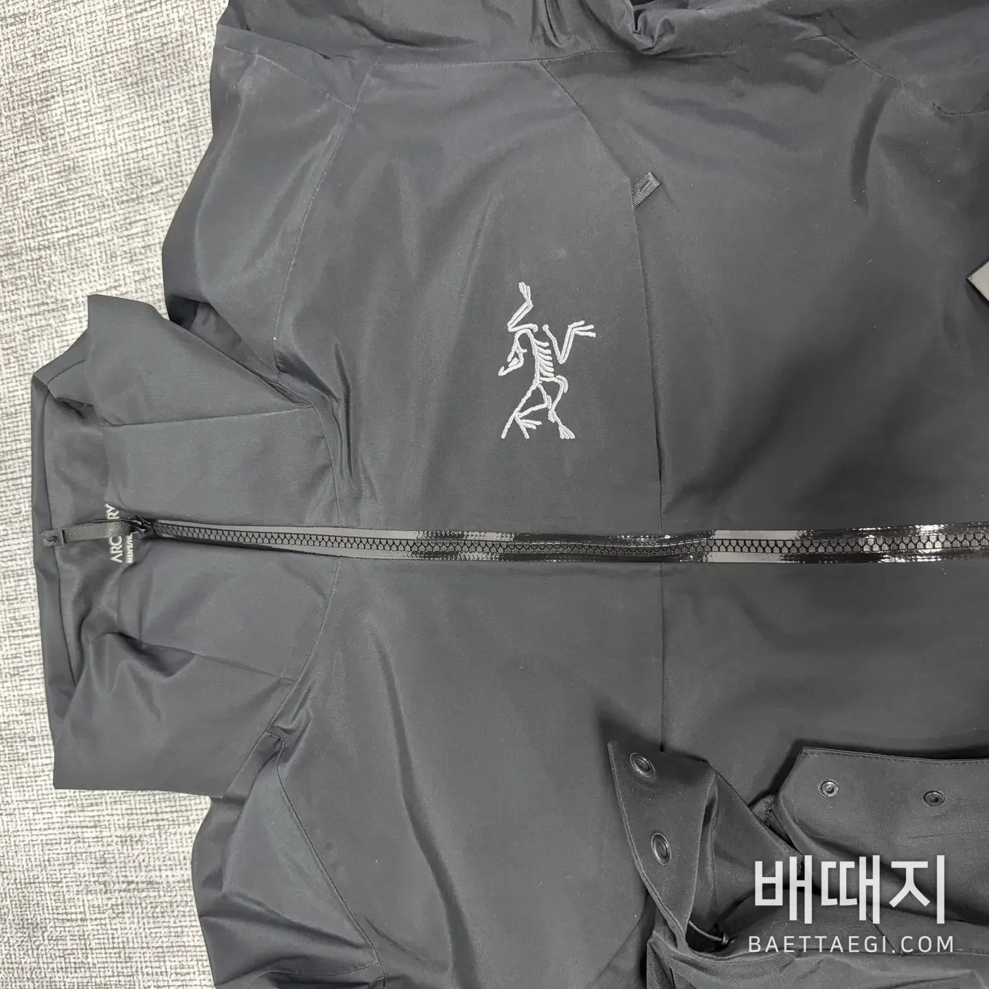 아크테릭스 [TZ] 마카이 자켓 블랙 200137 Arc'teryx Macai Jacket Black 검수사진 2