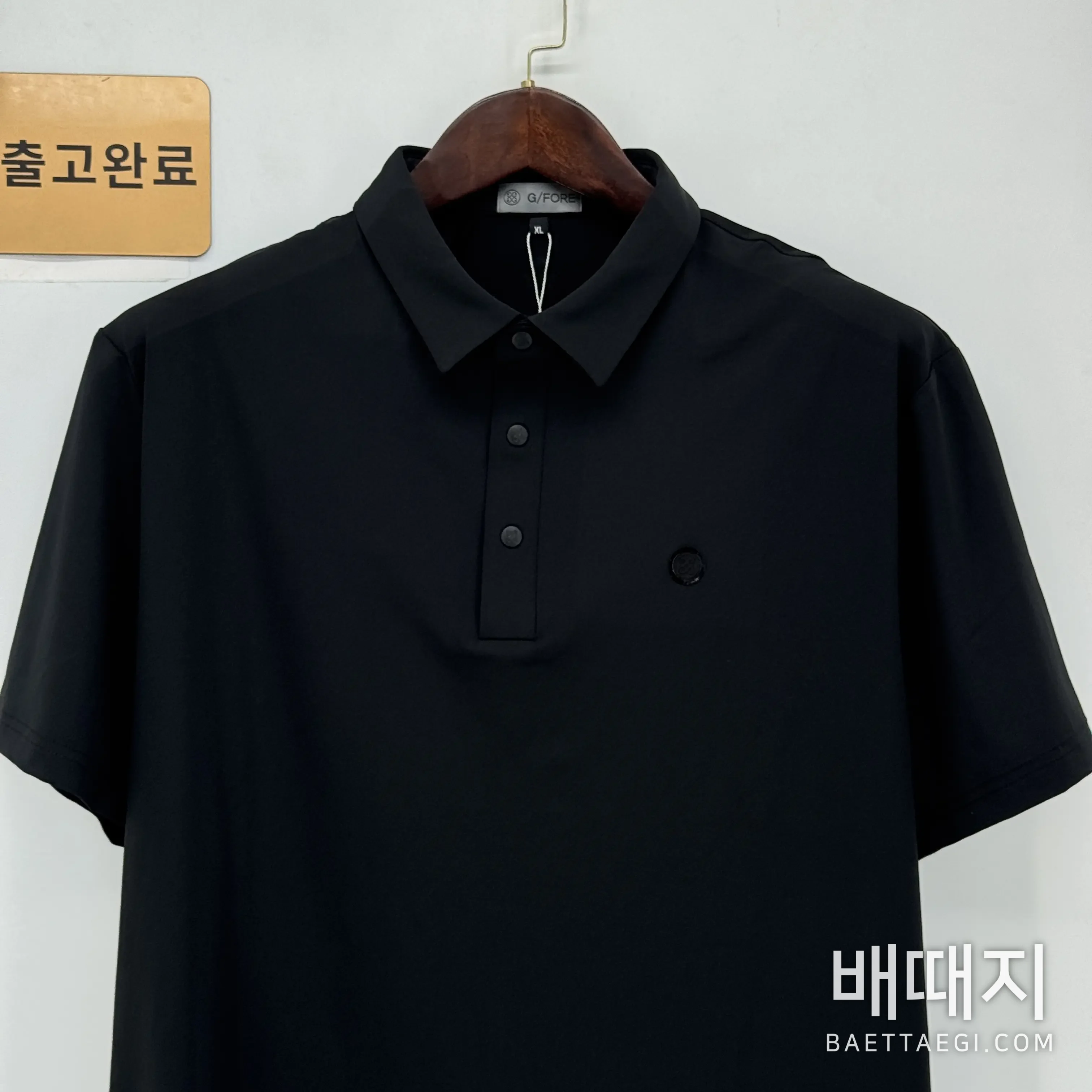 지포어 남성 반팔 골프웨어 탑 검수사진 2