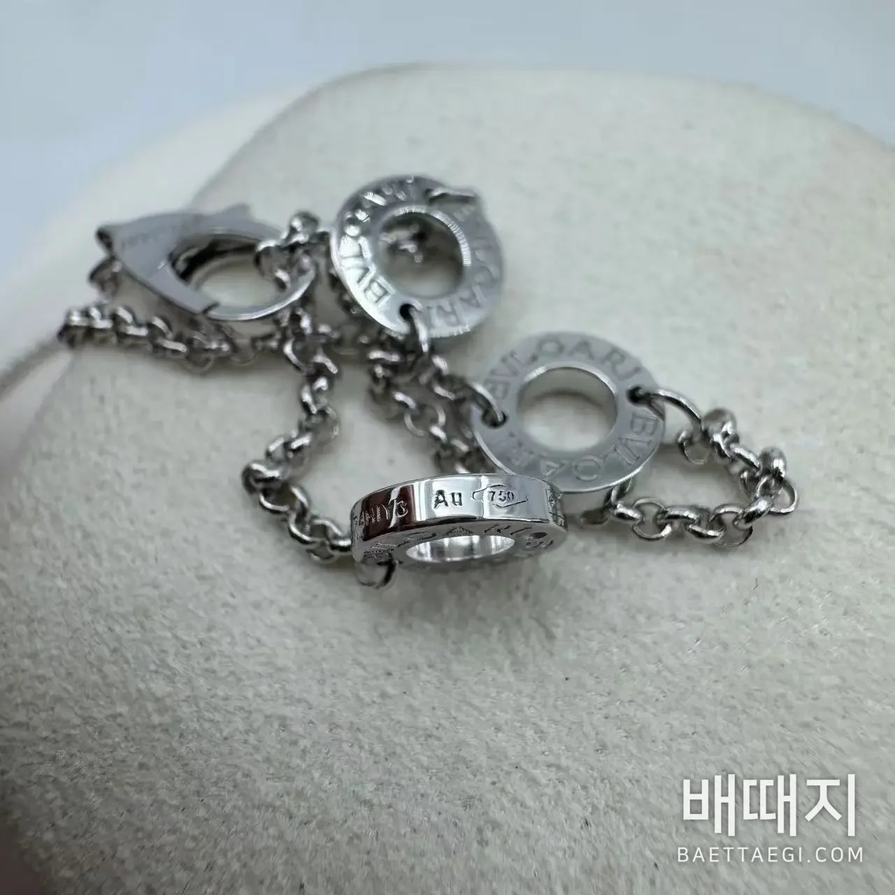 불가리 B.zero 1 다이아몬드 장식 목걸이 178598 검수사진 8