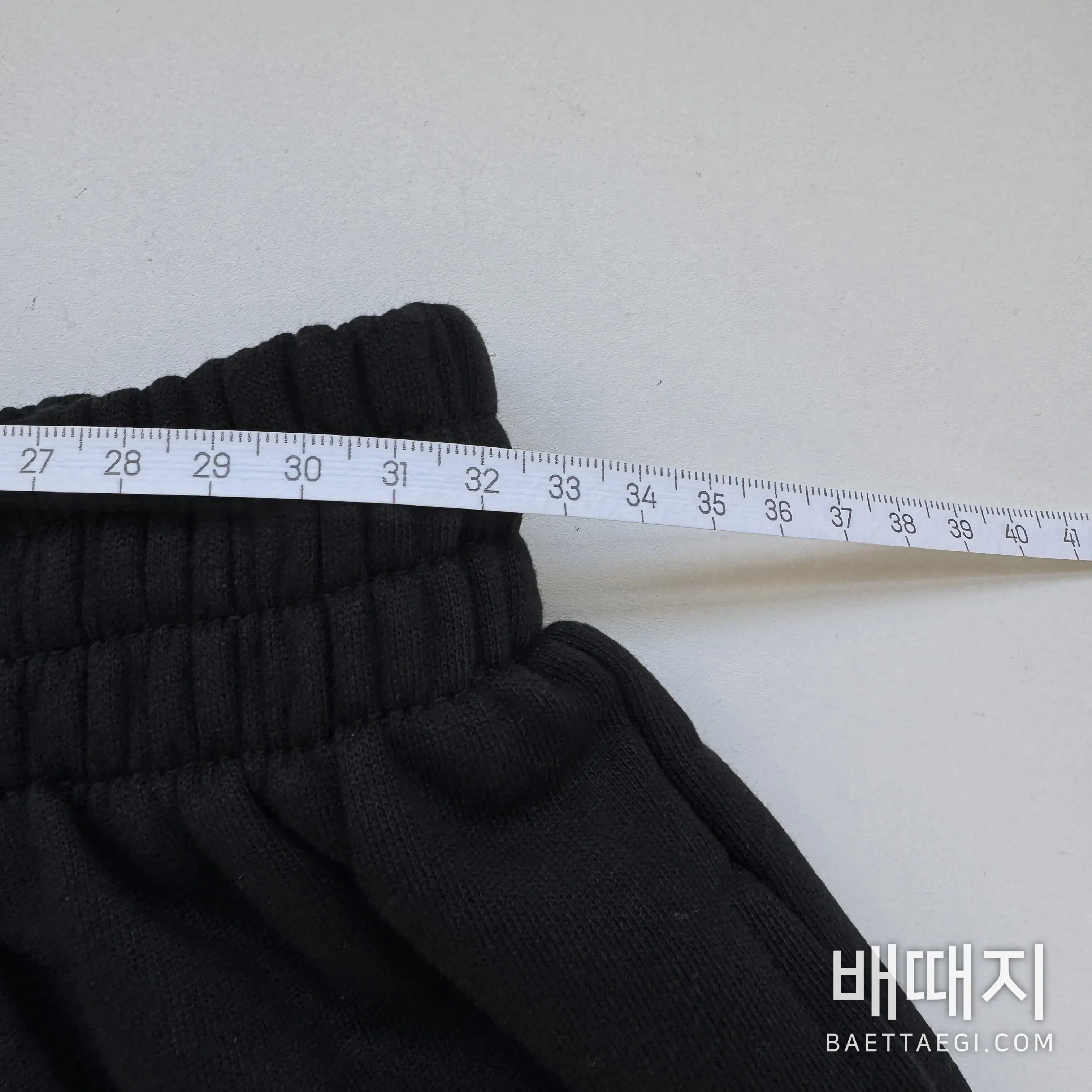 발렌시아가 스키 3M 자수 남성 바지 198518 검수사진 8