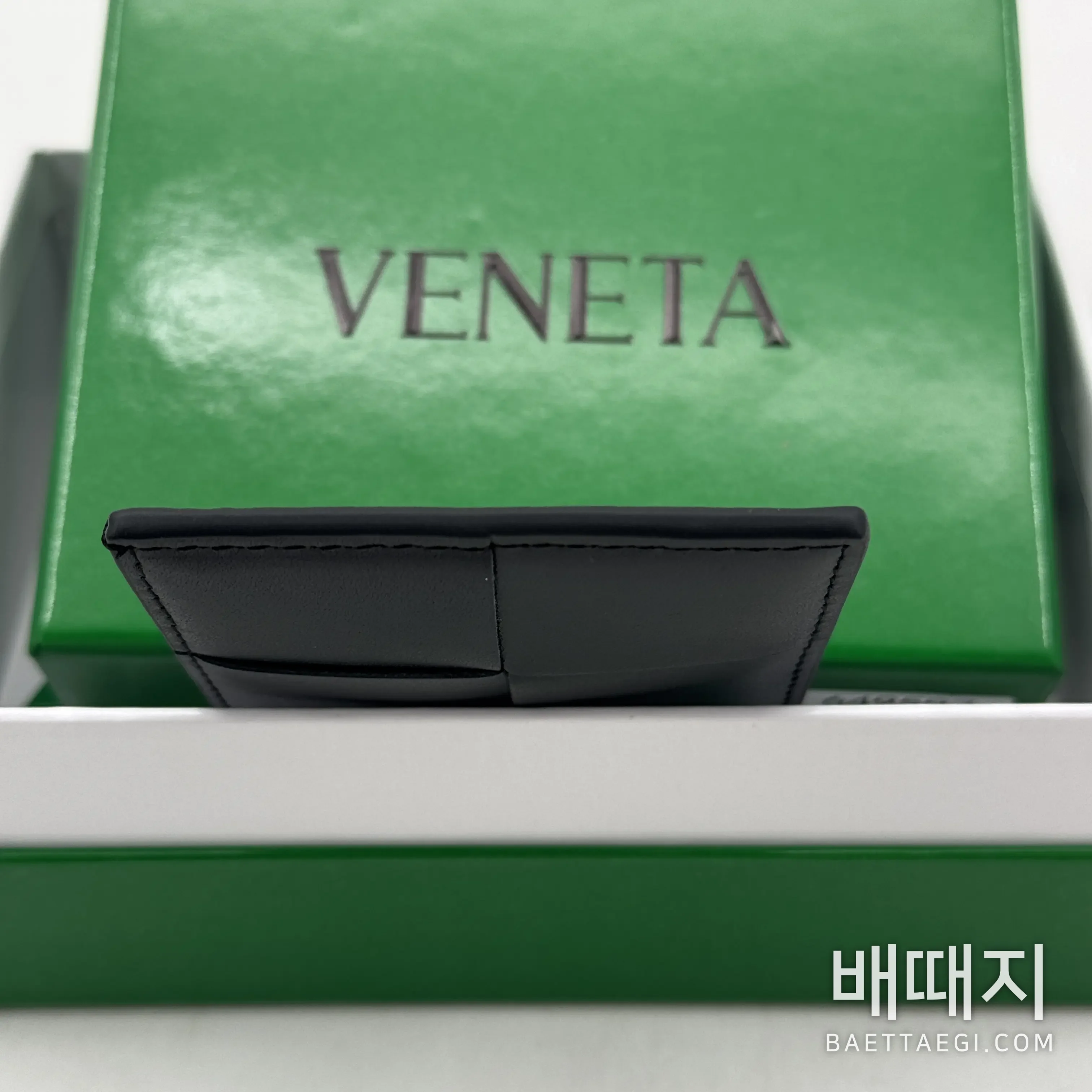 보테가베네타 소가죽 카드 홀더 지갑 121510 검수사진 7