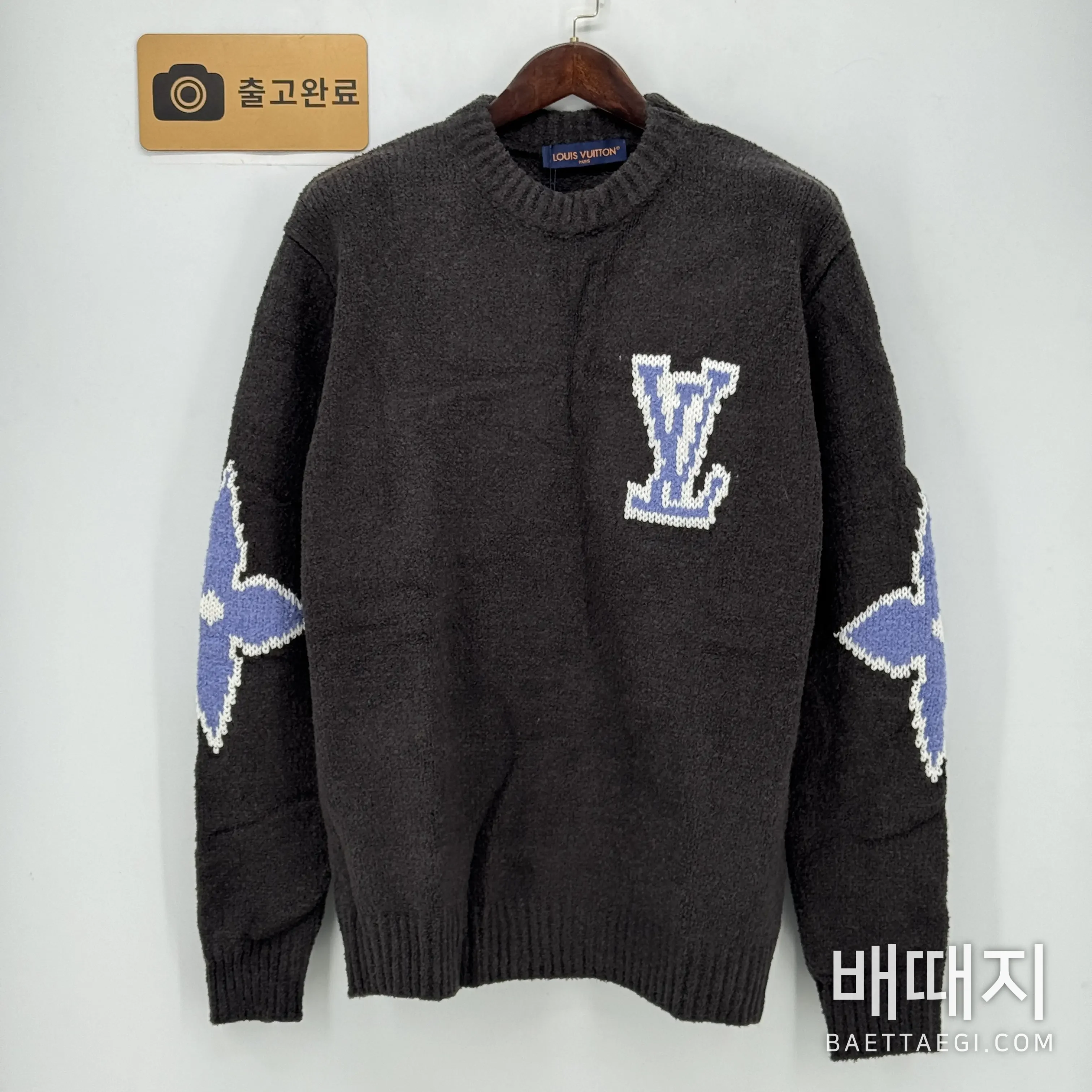 루이비통 LV 스타 남성 니트 검수사진 1