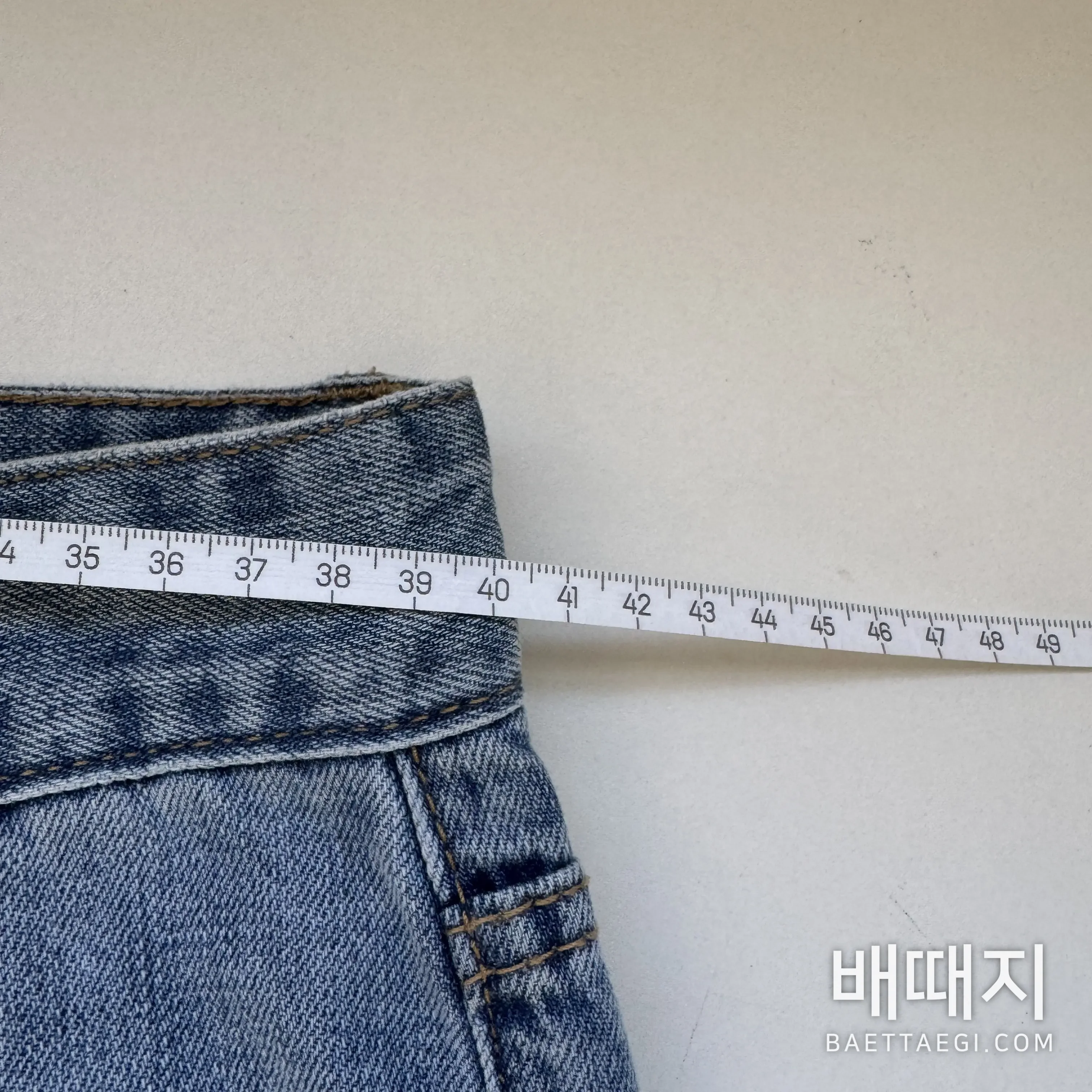 브루넬로쿠치넬리 남성 스트레치 데님 바지 146717 검수사진 7