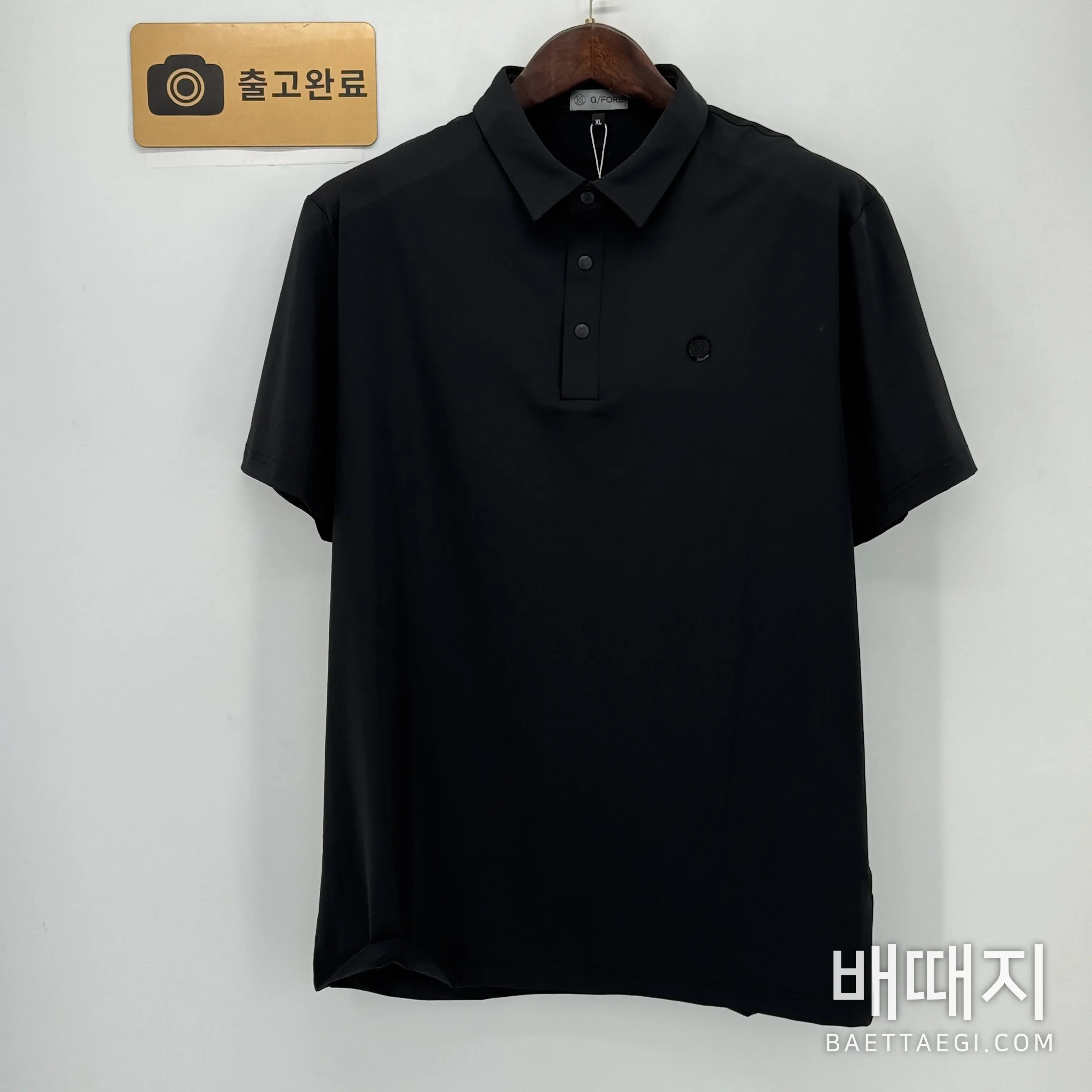지포어 남성 반팔 골프웨어 탑 검수사진 1