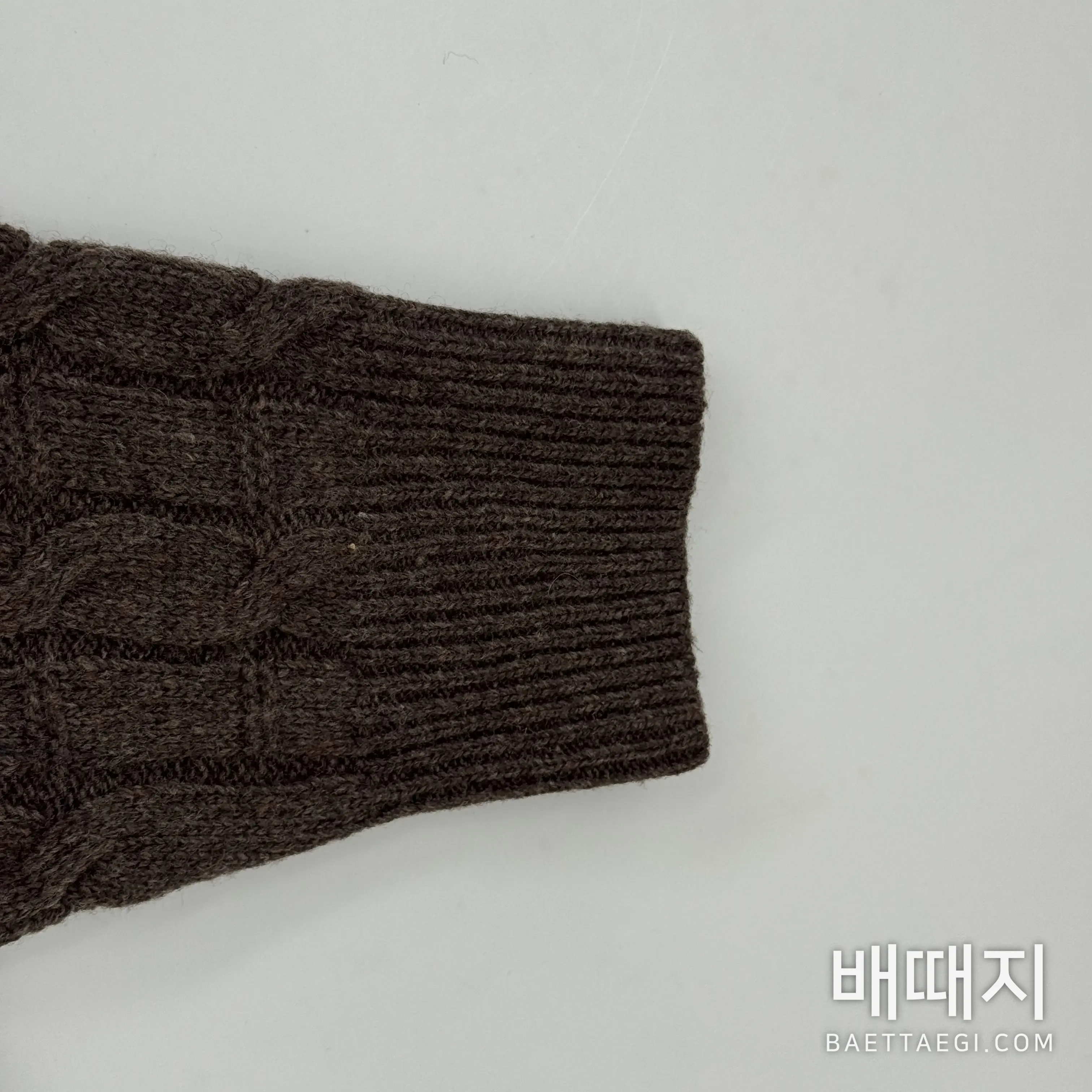 로에베 메리노 울 가디건 검수사진 5