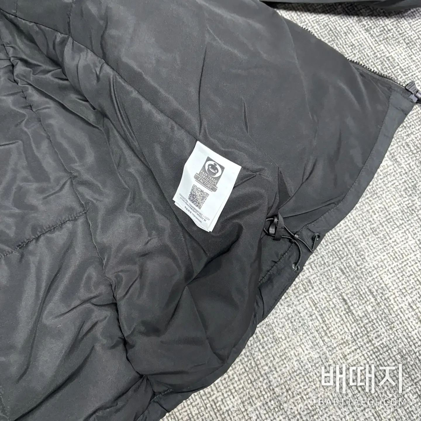 아크테릭스 [TZ] 아톰 LT 후디 2.0 블랙 200179 Arc'teryx Atom LT Hoodie 2.0 검수사진 4