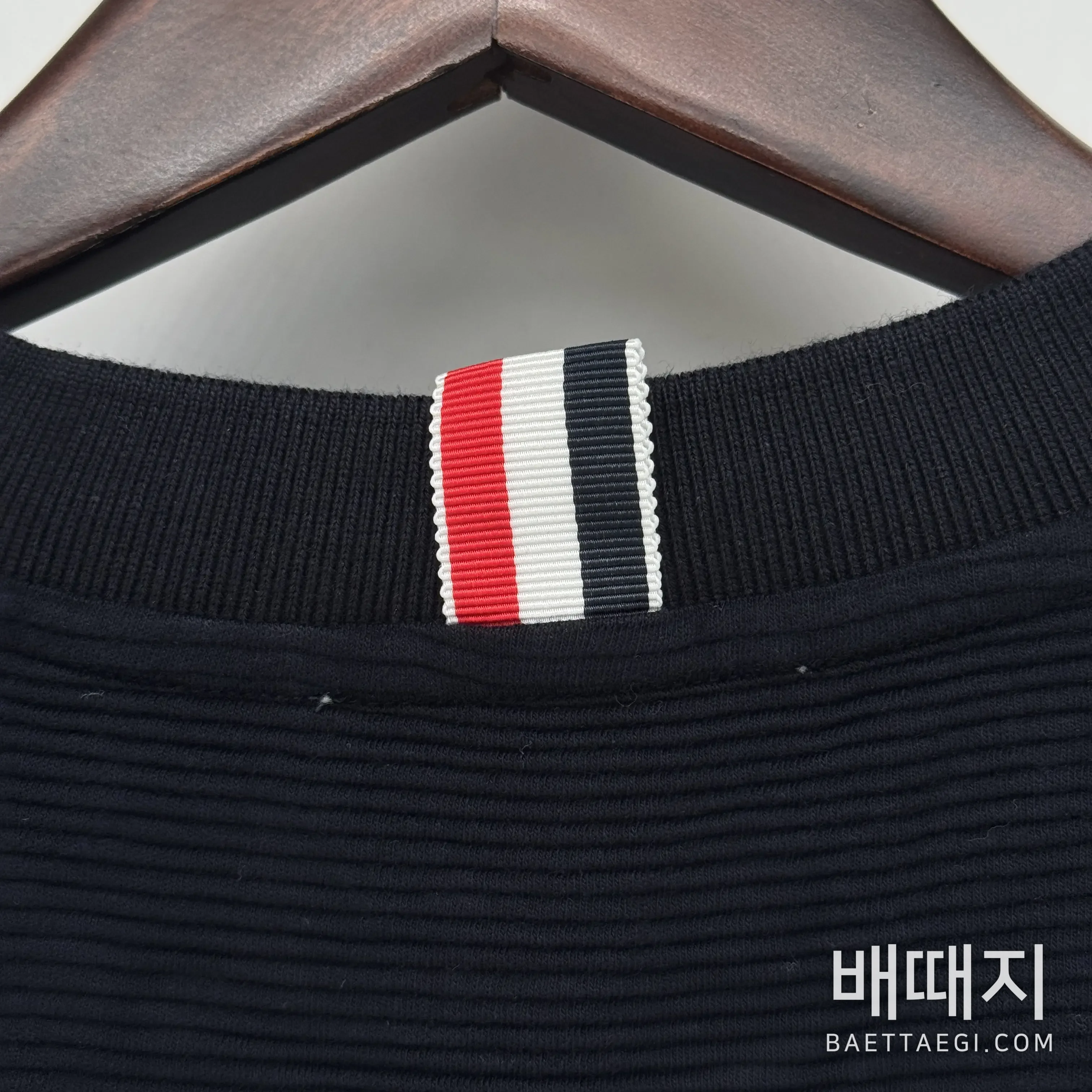 톰브라운 리브 스트레이트 립 남성 긴팔 티셔츠 46528 검수사진 7