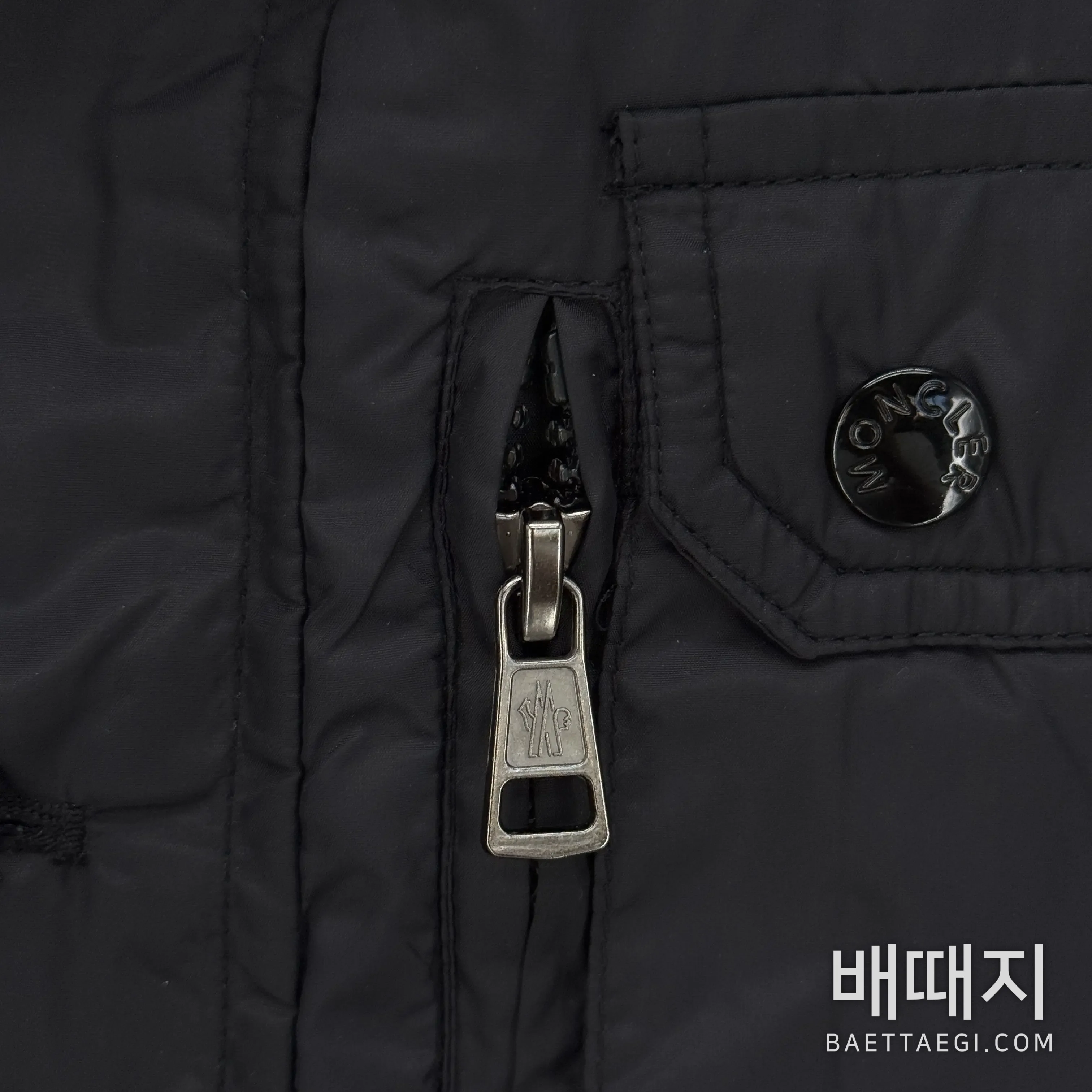 몽클레르 슬림 핏 남성 자켓 검수사진 4