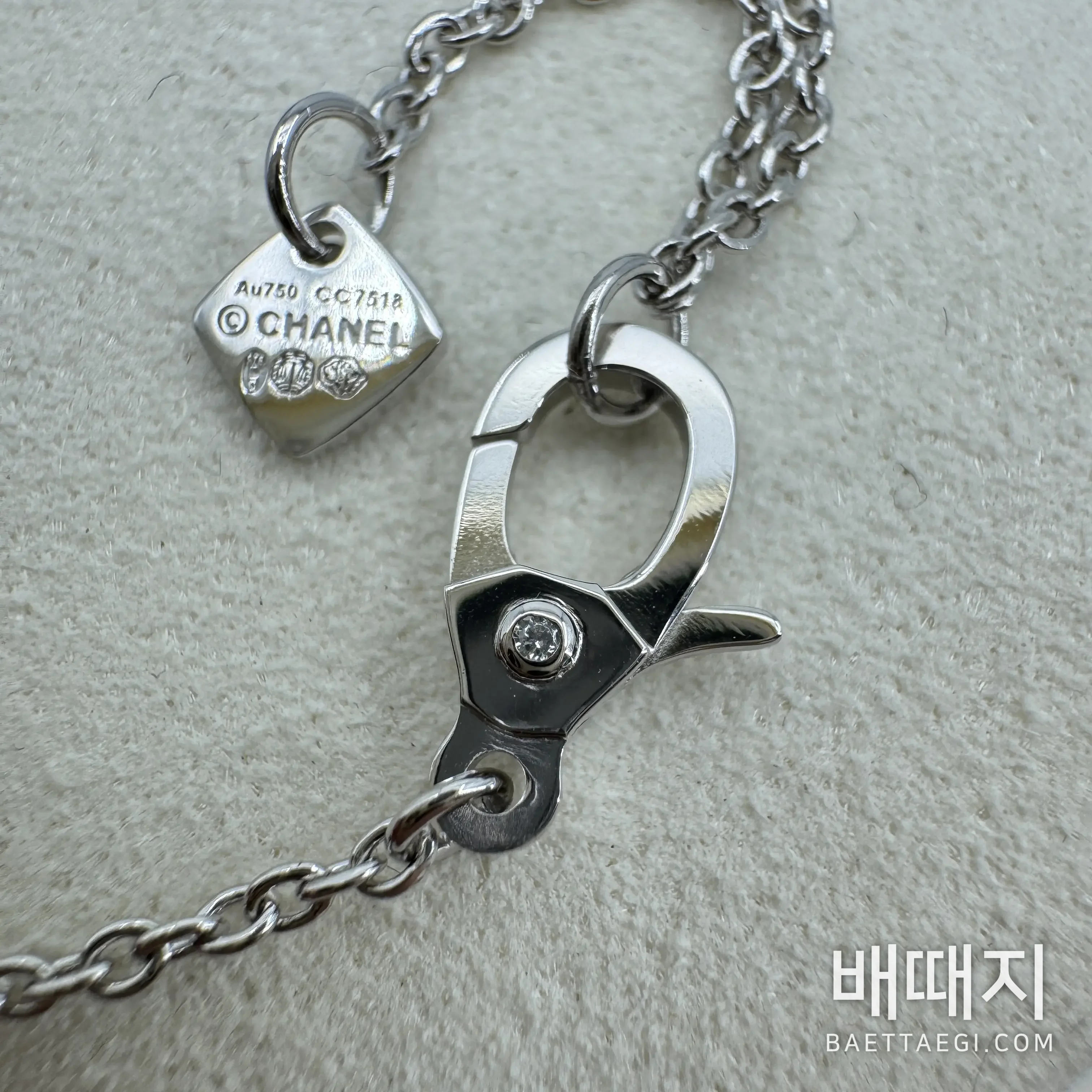 샤넬 코코 크러시 달 장식 목걸이 178424 검수사진 7