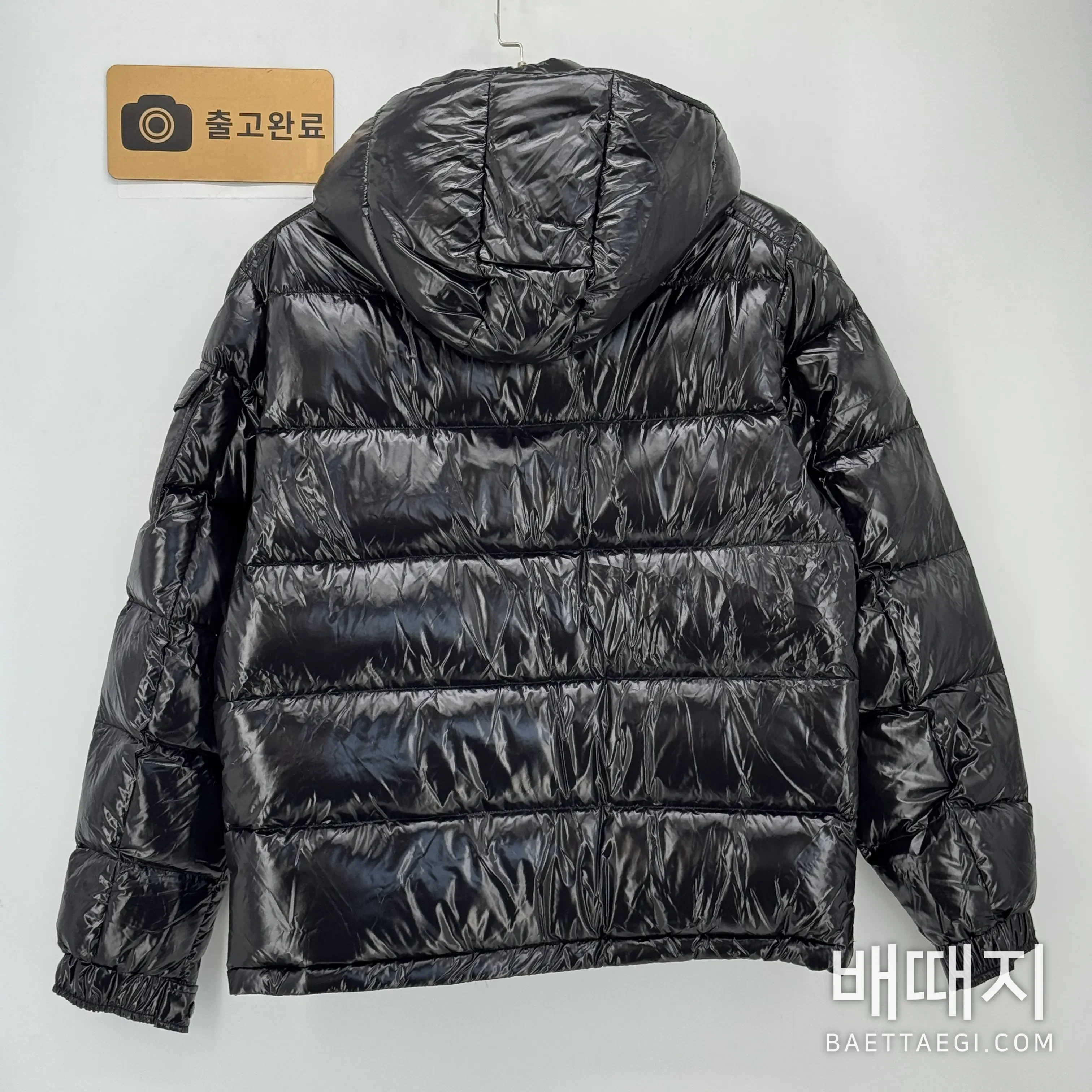 몽클레르 마야(Moncler Maya) 후드 쇼트 다운 자켓 검수사진 5