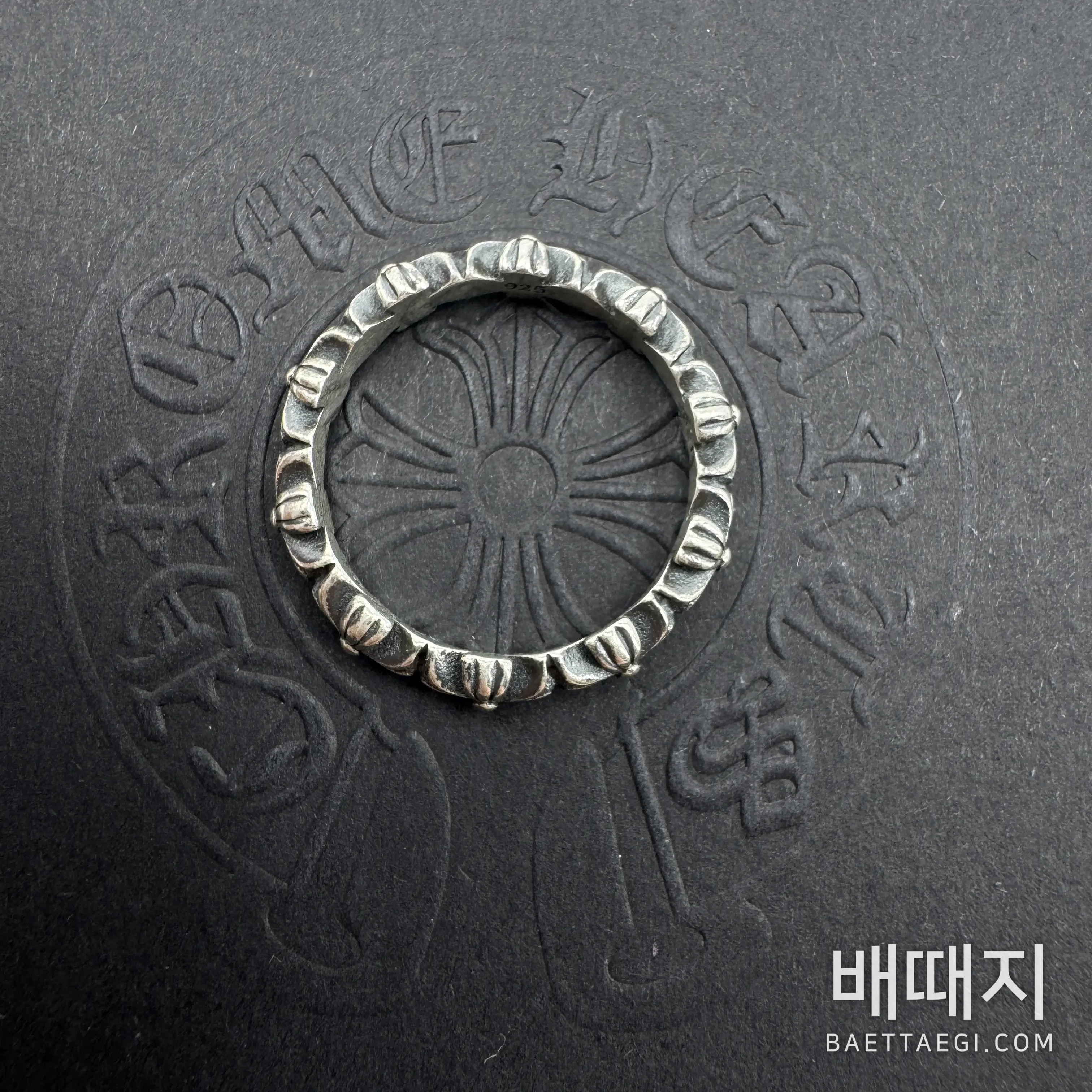 크롬하츠 반지7호 검수사진 4