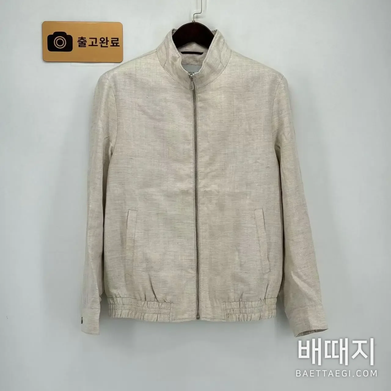 브루넬로쿠치넬리 린넨 마그네틱 스냅 자켓 검수사진 1