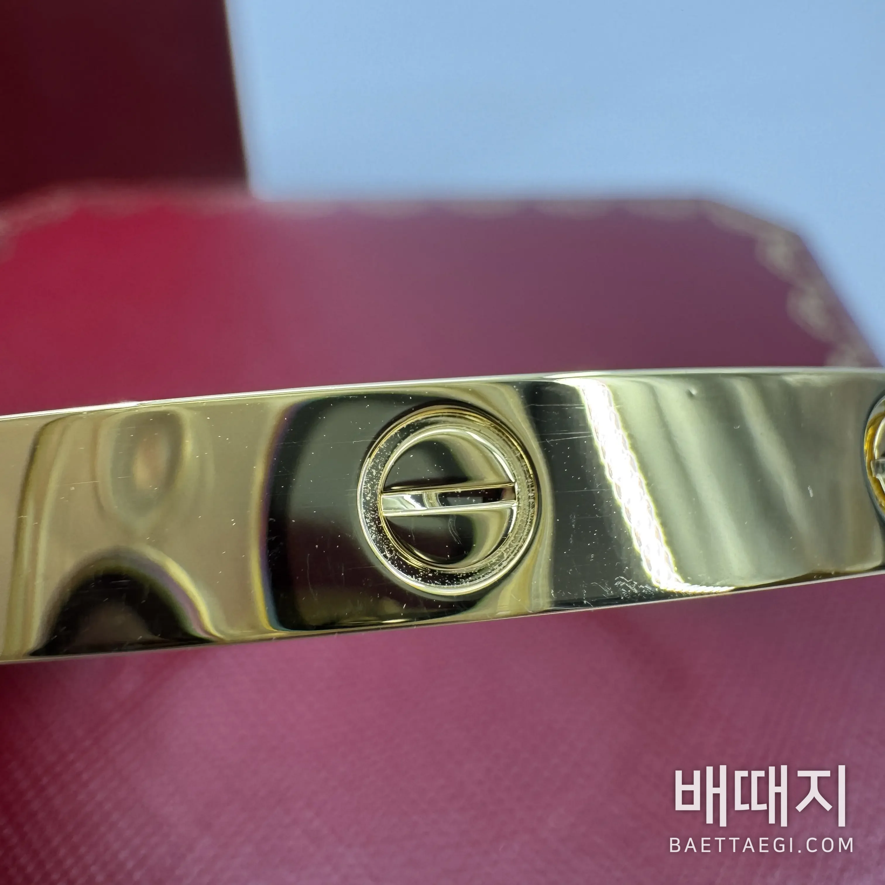 까르띠에 팔찌 검수사진 4
