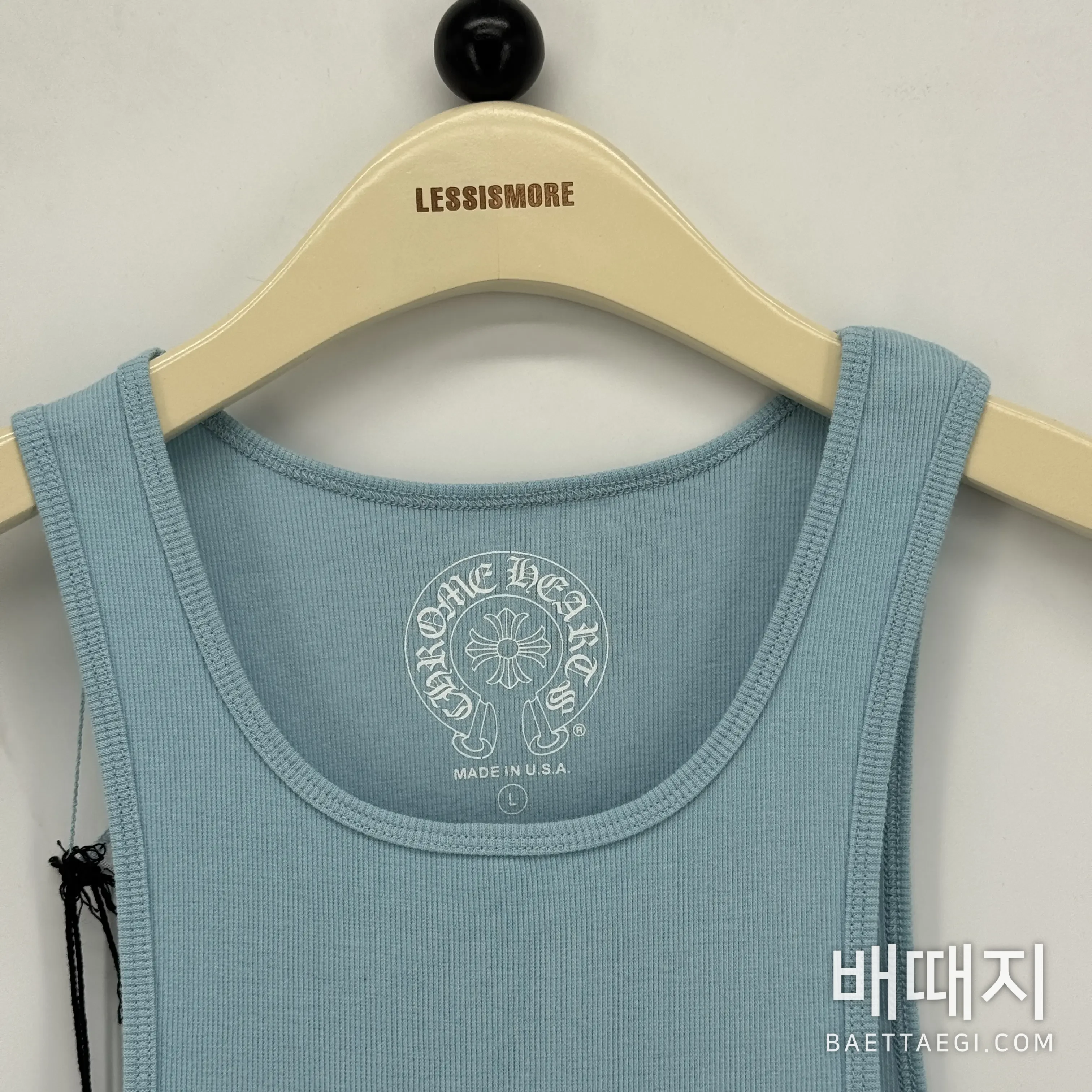 크롬하츠 블루 호스 슈 여성 반팔 검수사진 4