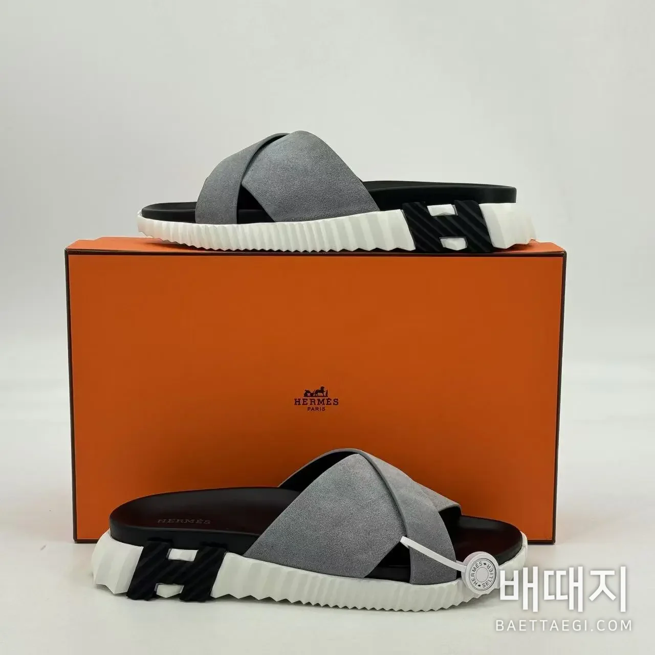 에르메스 인프라 슬리퍼 검수사진 2