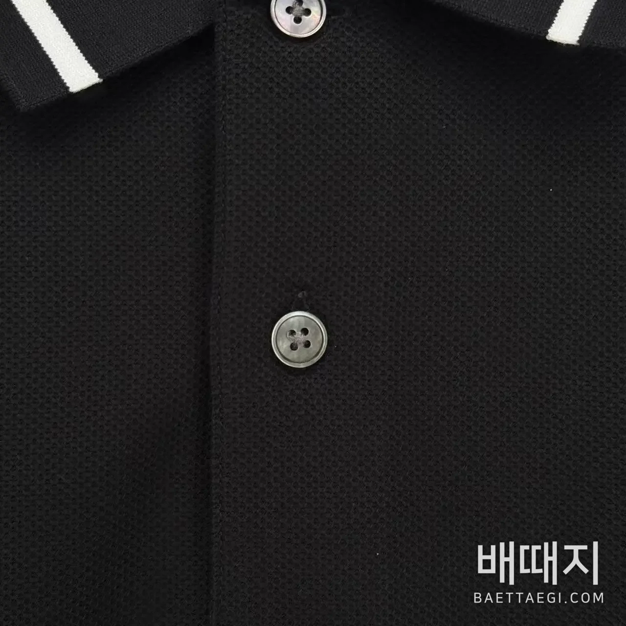 디올 남성 코튼 피케 반팔 티셔츠 검수사진 5