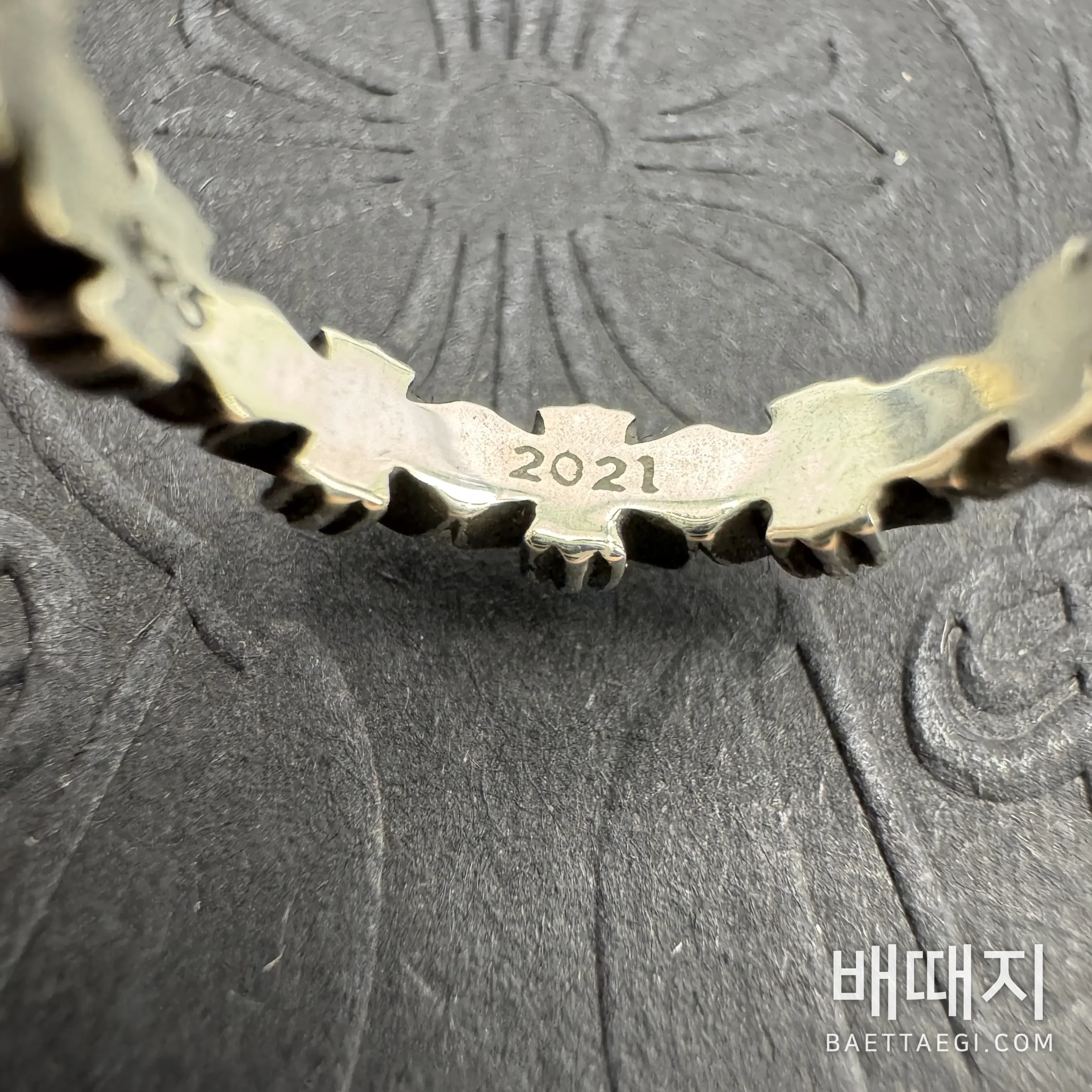크롬하츠 플라워링 반지 검수사진 4