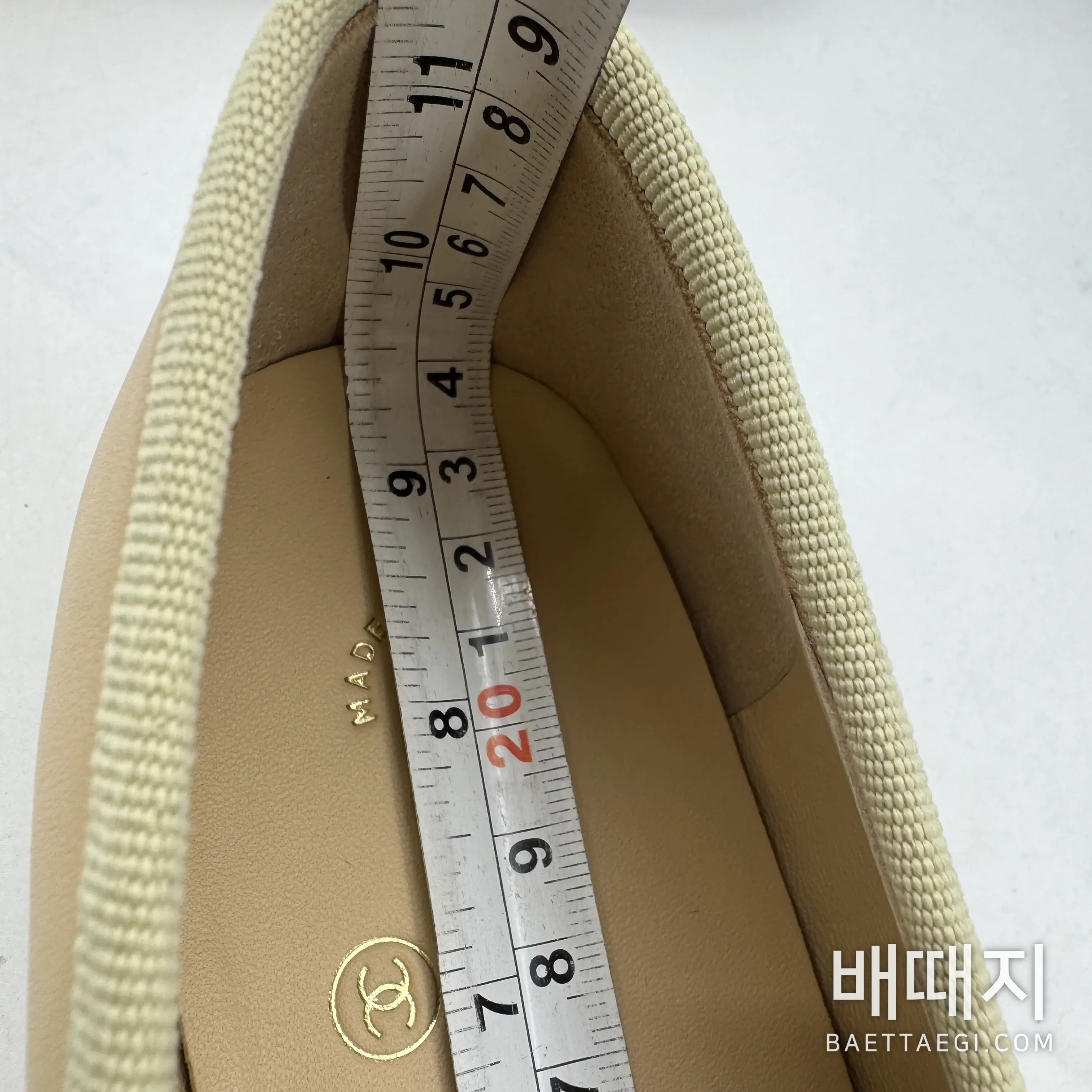 샤넬 발레리나슈즈 검수사진 10