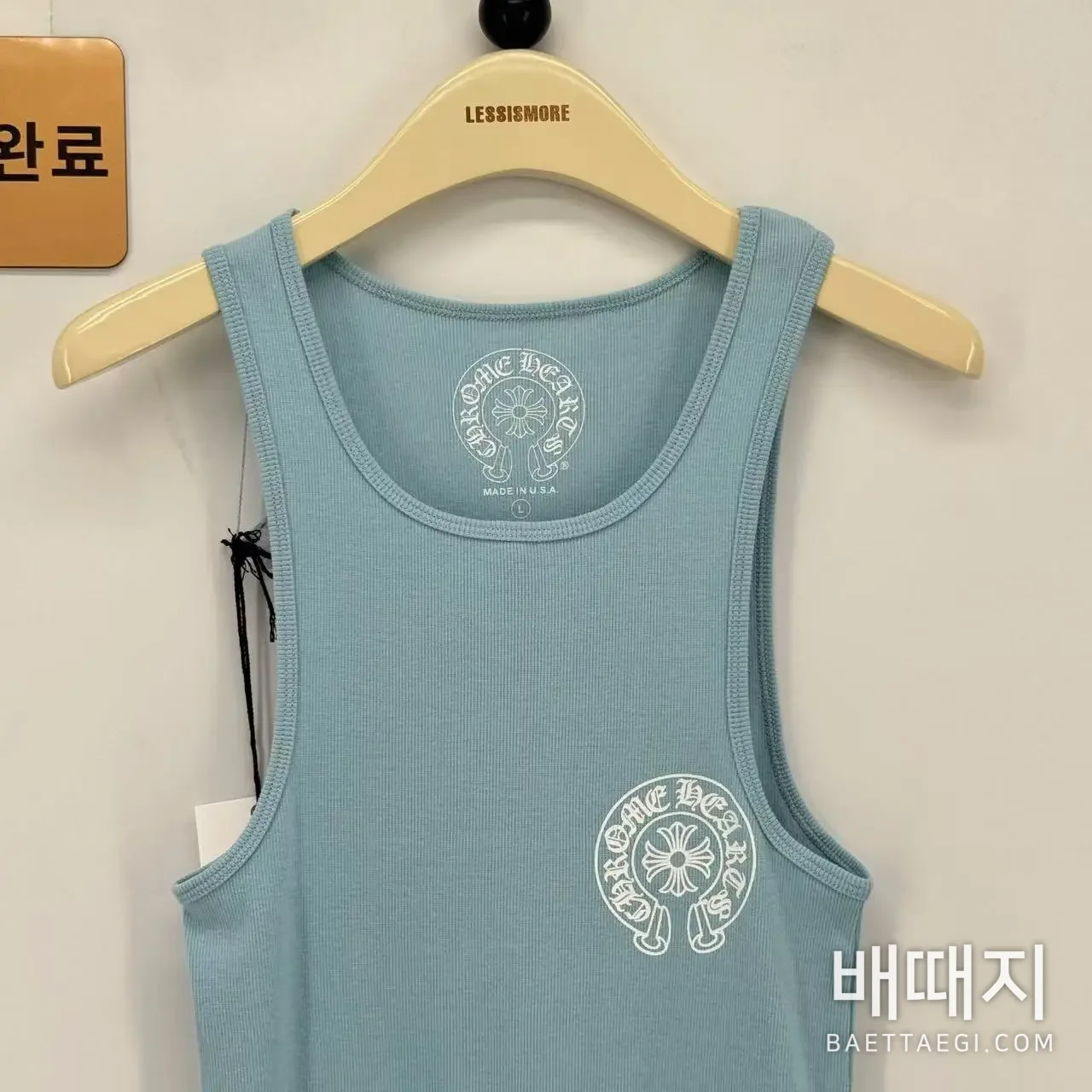 크롬하츠 블루 호스 슈 여성 반팔 검수사진 2
